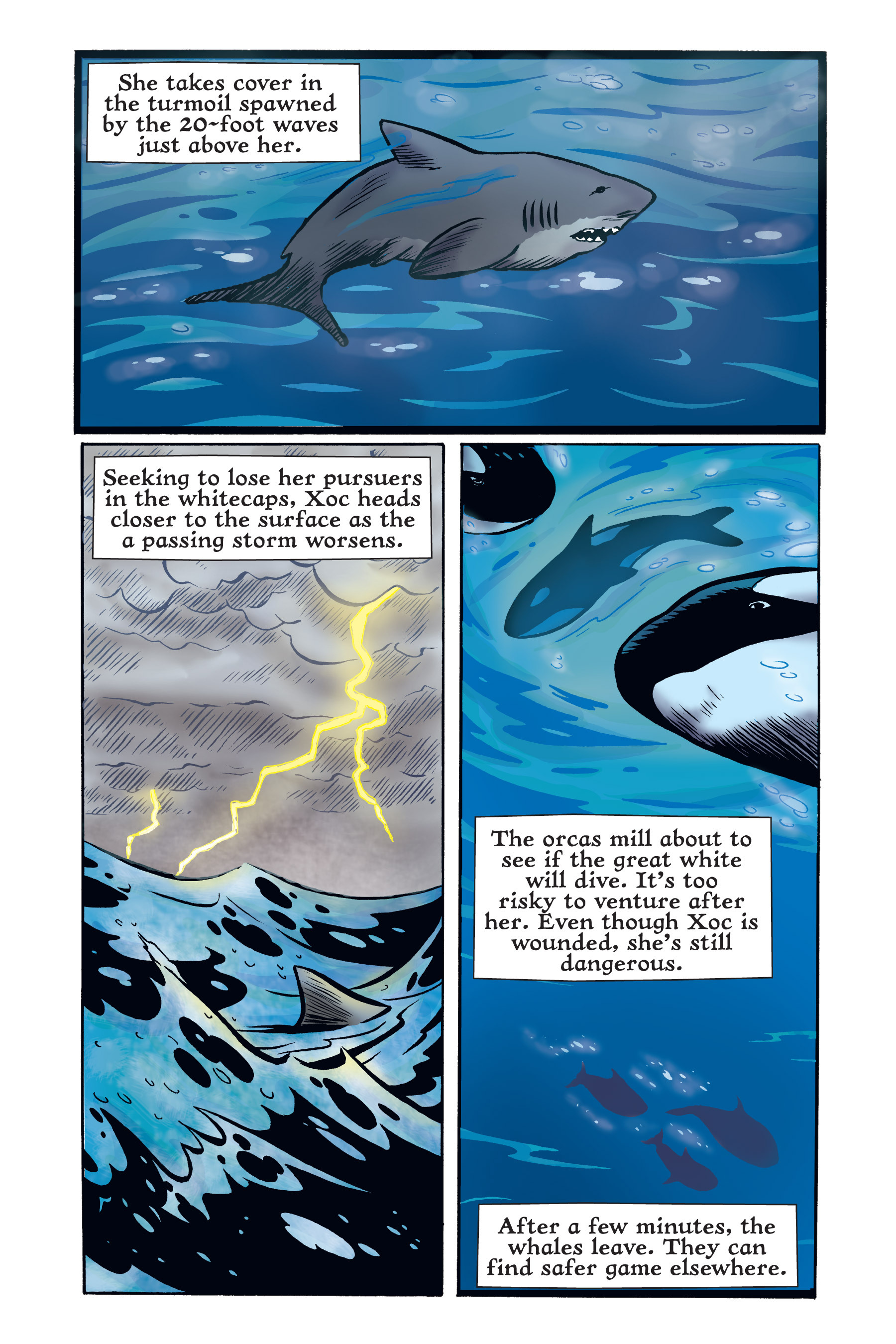 Read online Xoc: Journey of a Great White comic -  Issue # TPB - 46