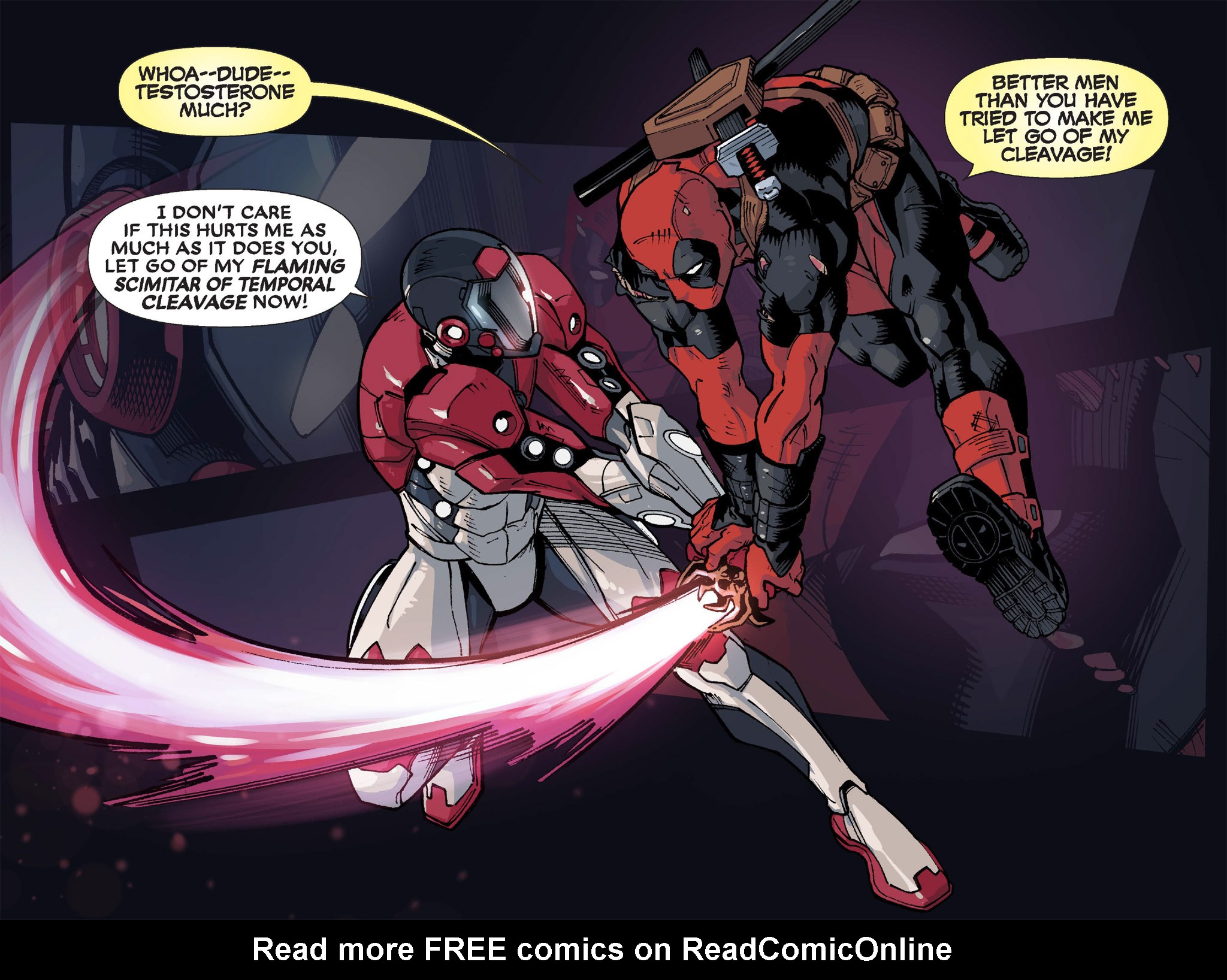 Read online Deadpool & Cable: Split Second Infinite Comic comic -  Issue #4 - 14