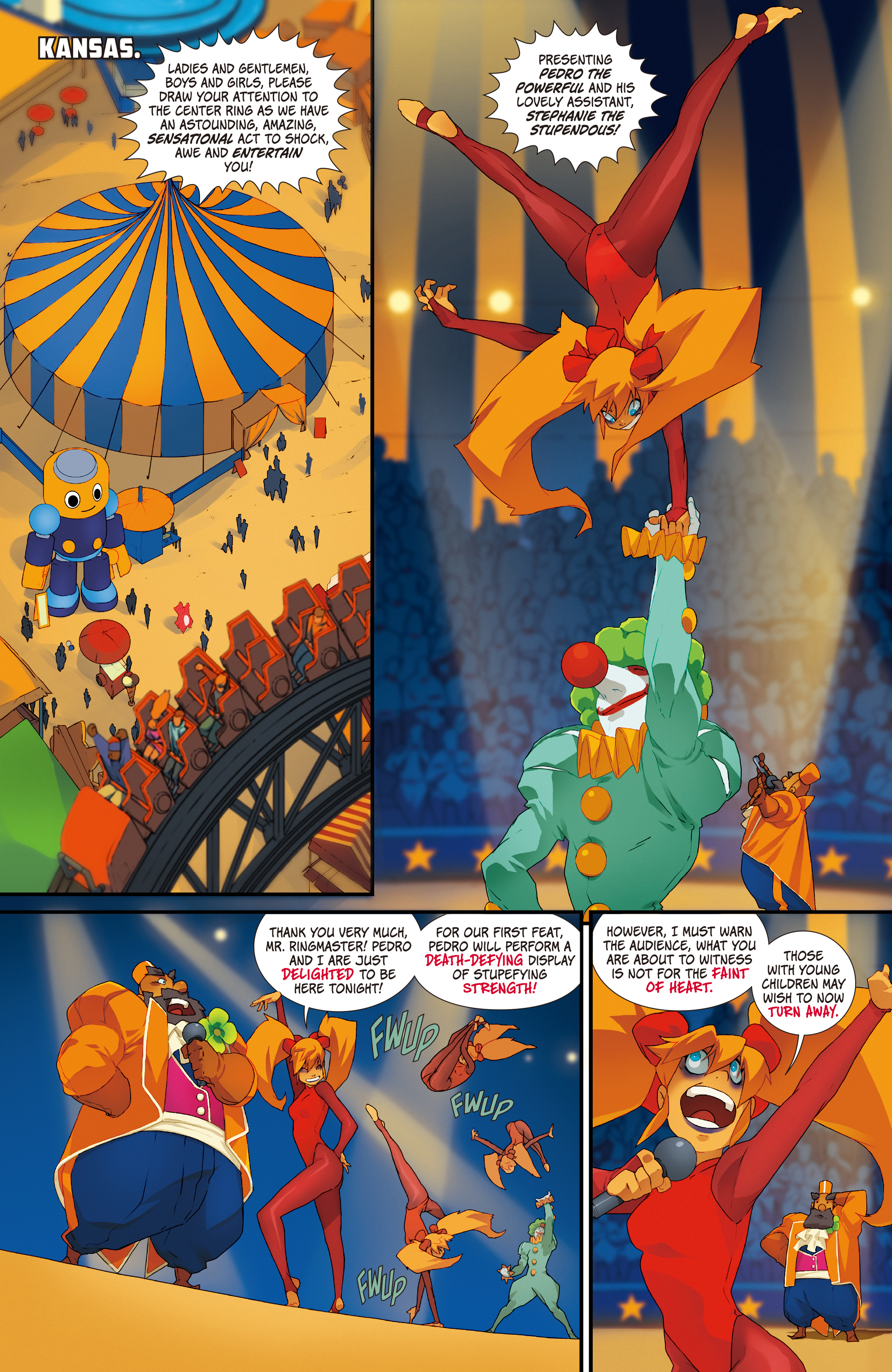 Read online Street Fighter One-shots comic -  Issue # Necro & Effie - 5