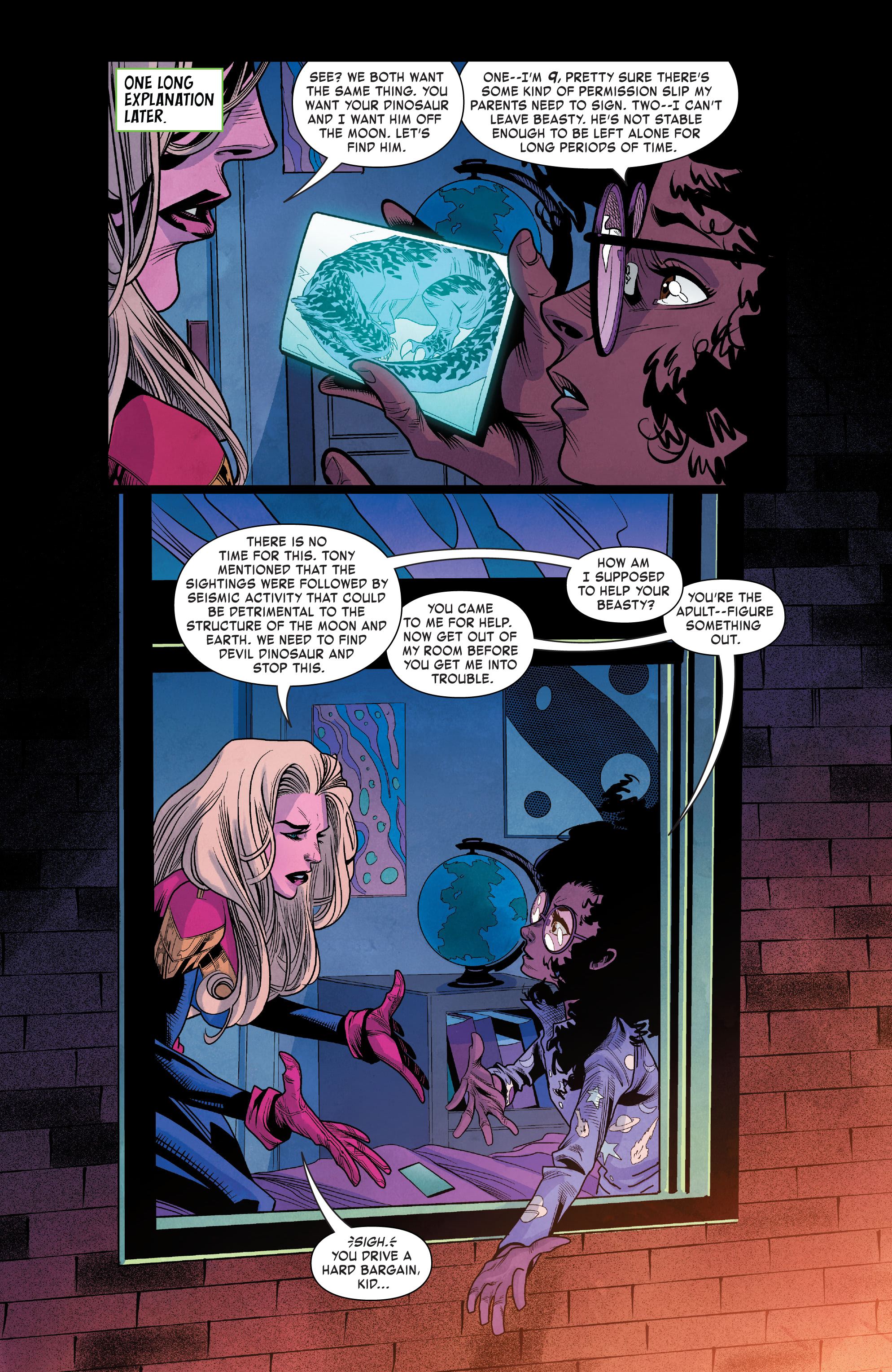 Read online Avengers & Moon Girl comic -  Issue #1 - 7
