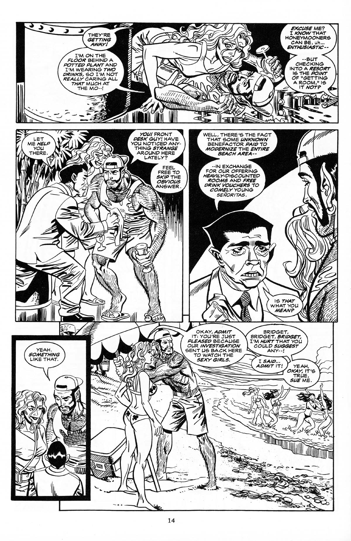 Read online Soulsearchers and Company comic -  Issue #68 - 14