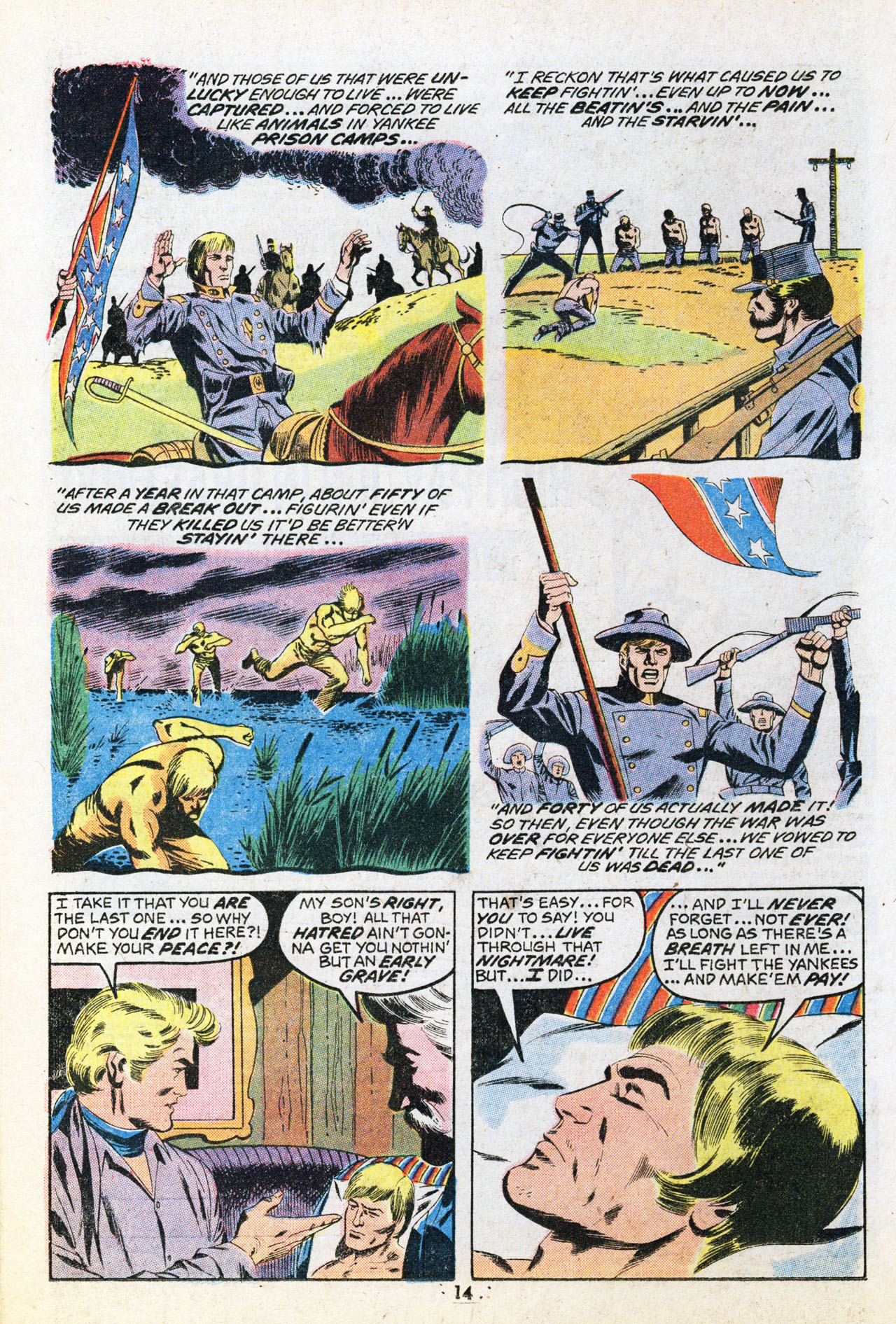 Read online The Outlaw Kid (1970) comic -  Issue #13 - 16