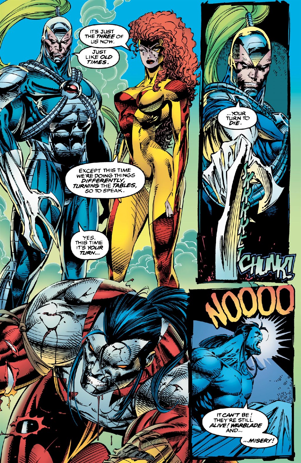 Read online Cyberforce (1992) comic -  Issue # _The Complete Cyberforce (Part 3) - 4