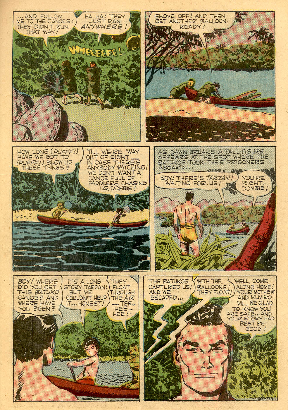 Read online Tarzan (1948) comic -  Issue #119 - 23