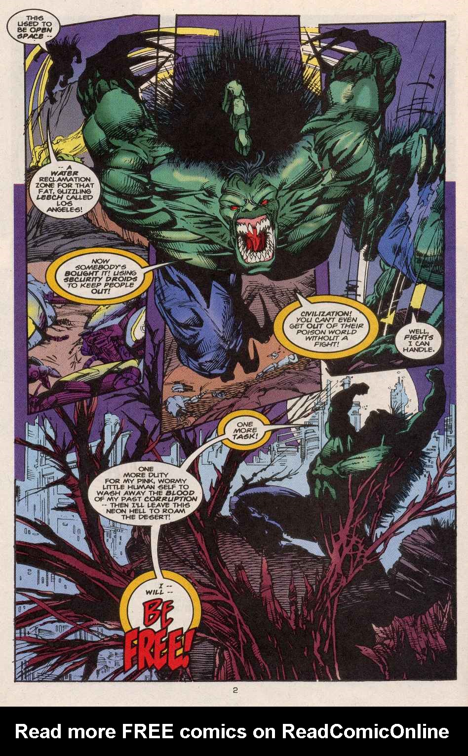 Read online Hulk 2099 comic -  Issue #1 - 3