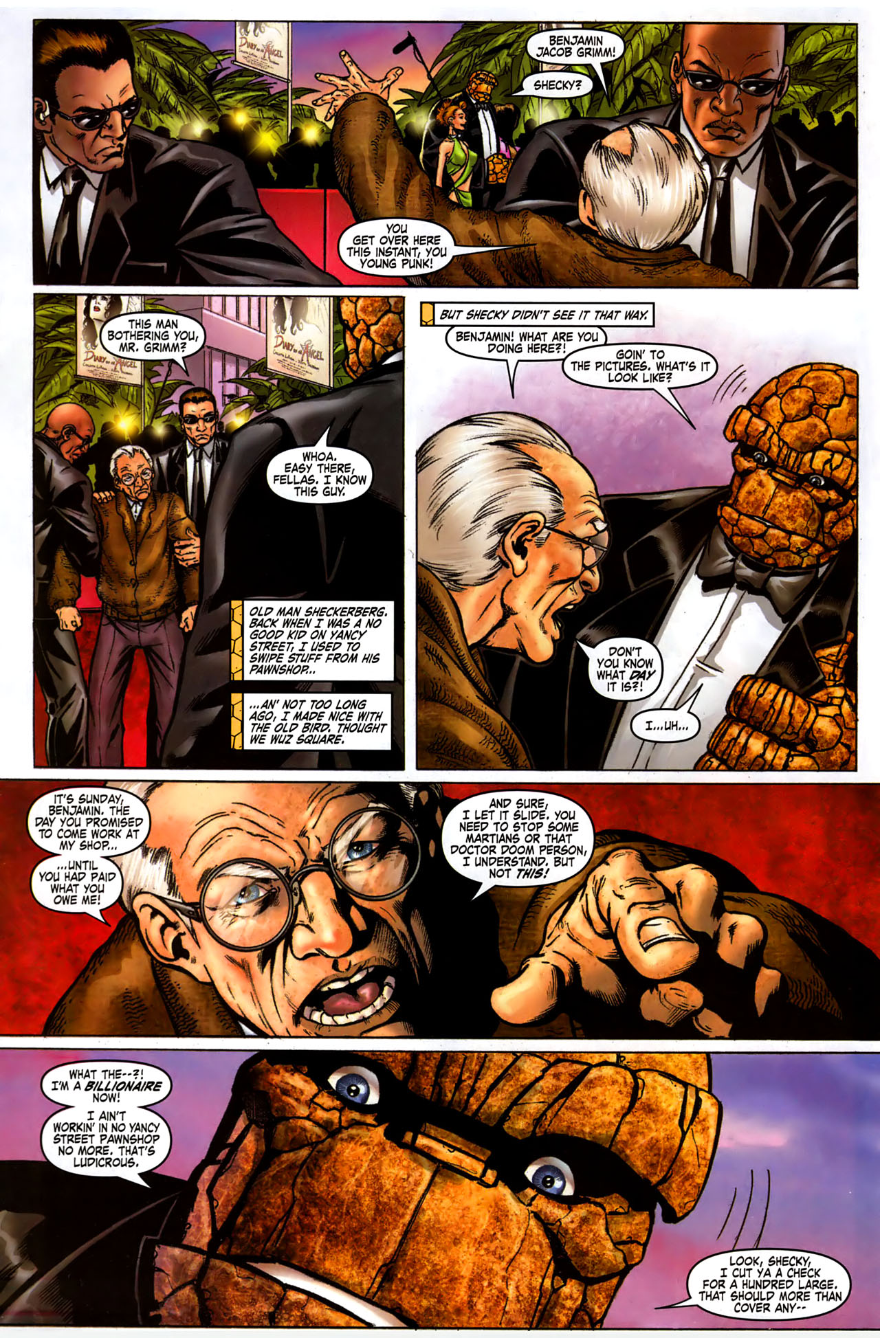 Read online The Thing (2006) comic -  Issue #5 - 3