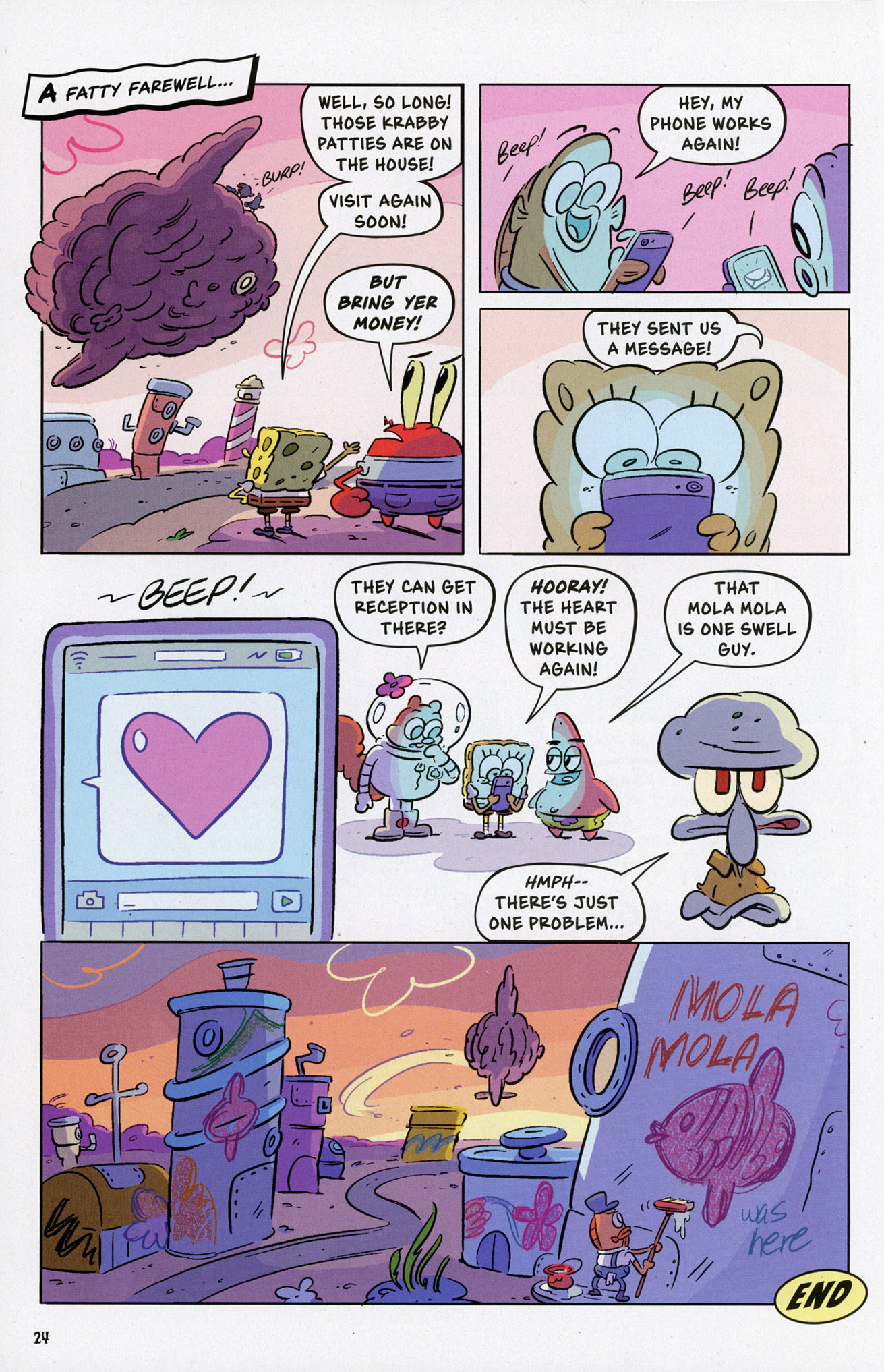 Read online SpongeBob Comics comic -  Issue #46 - 26