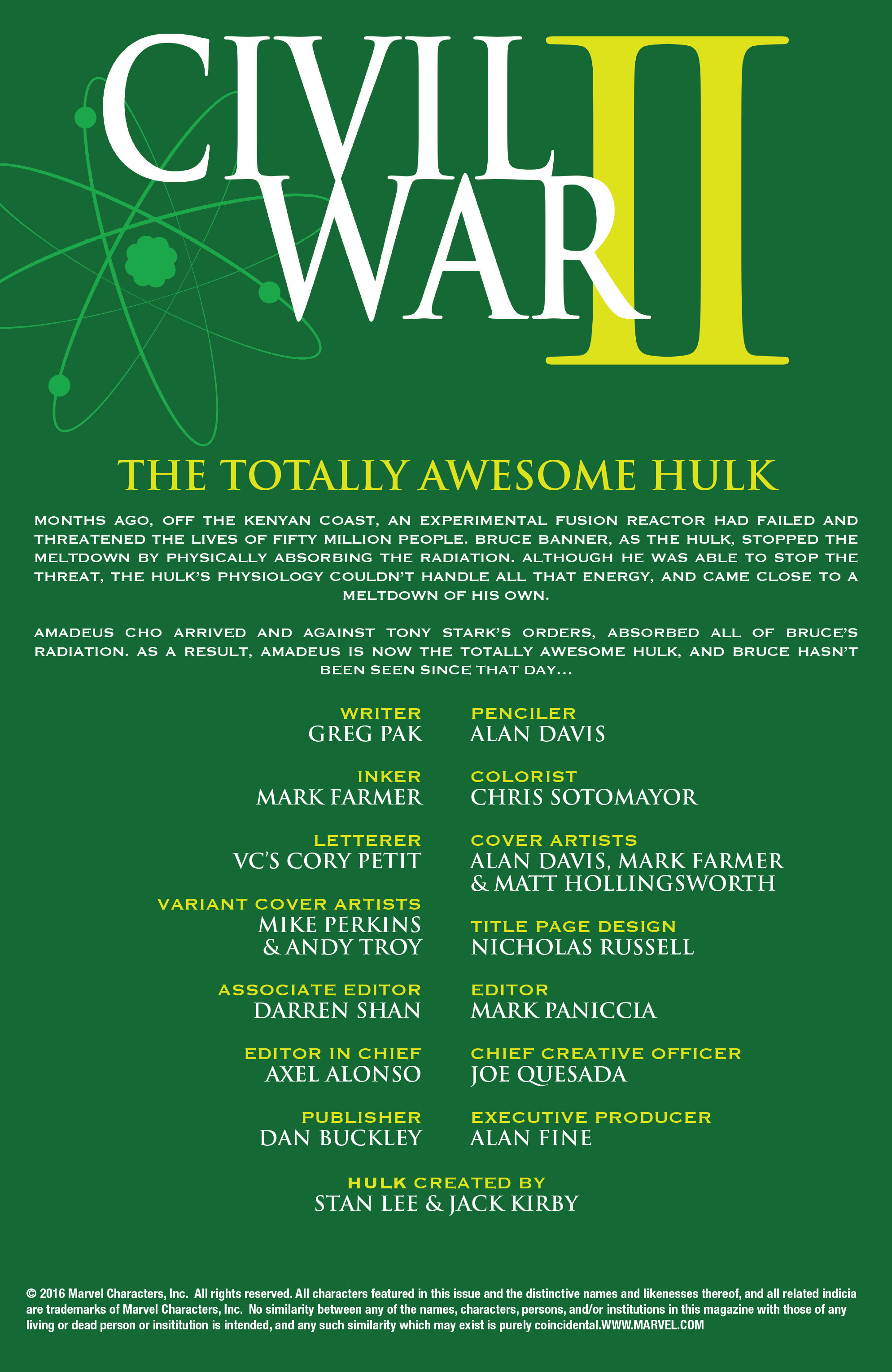Read online Totally Awesome Hulk comic -  Issue #7 - 2