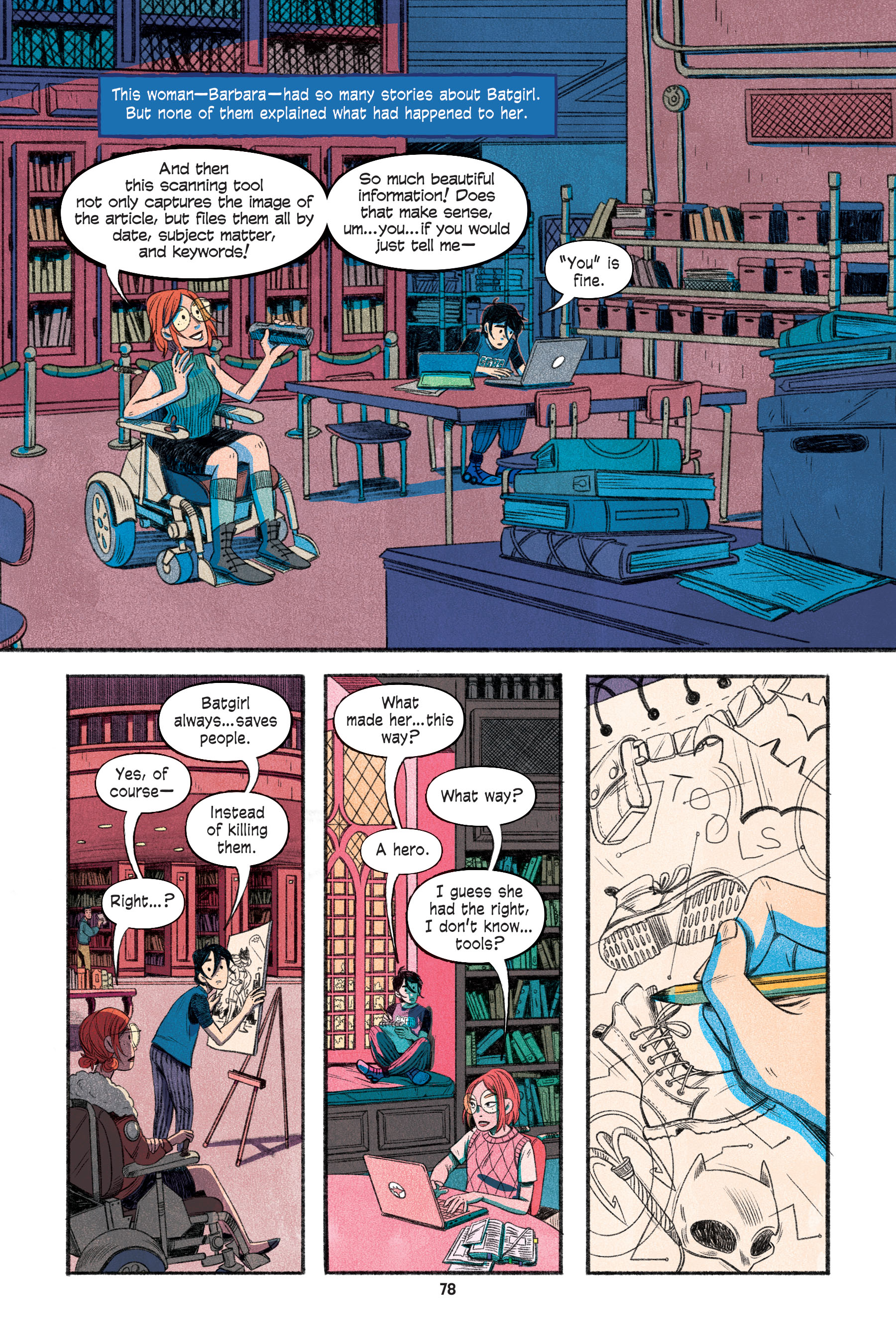 Read online Shadow of the Batgirl comic -  Issue # TPB (Part 1) - 75