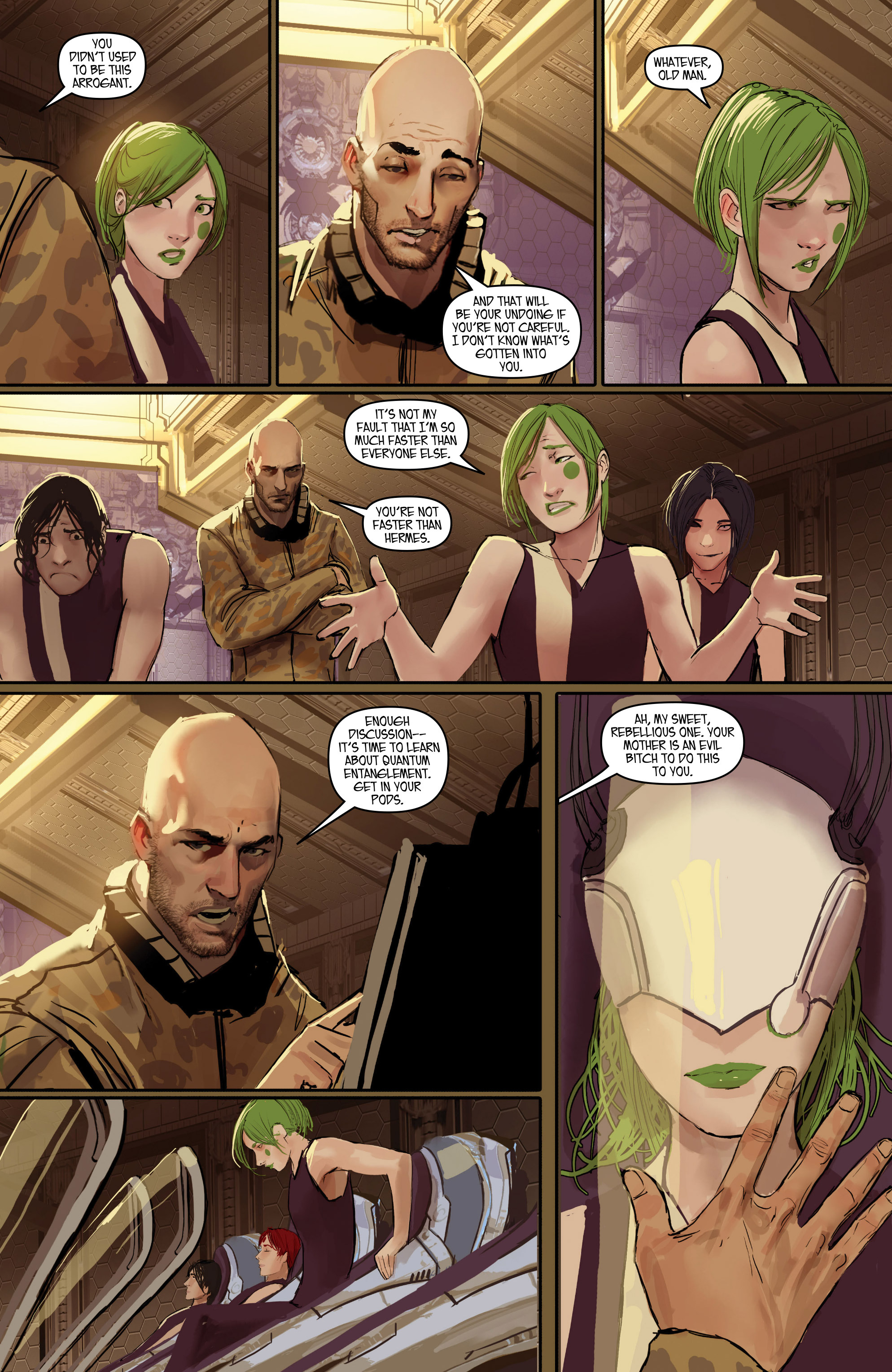 Read online Aphrodite IX (2013) comic -  Issue #Aphrodite IX (2013) _TPB 2 - 84