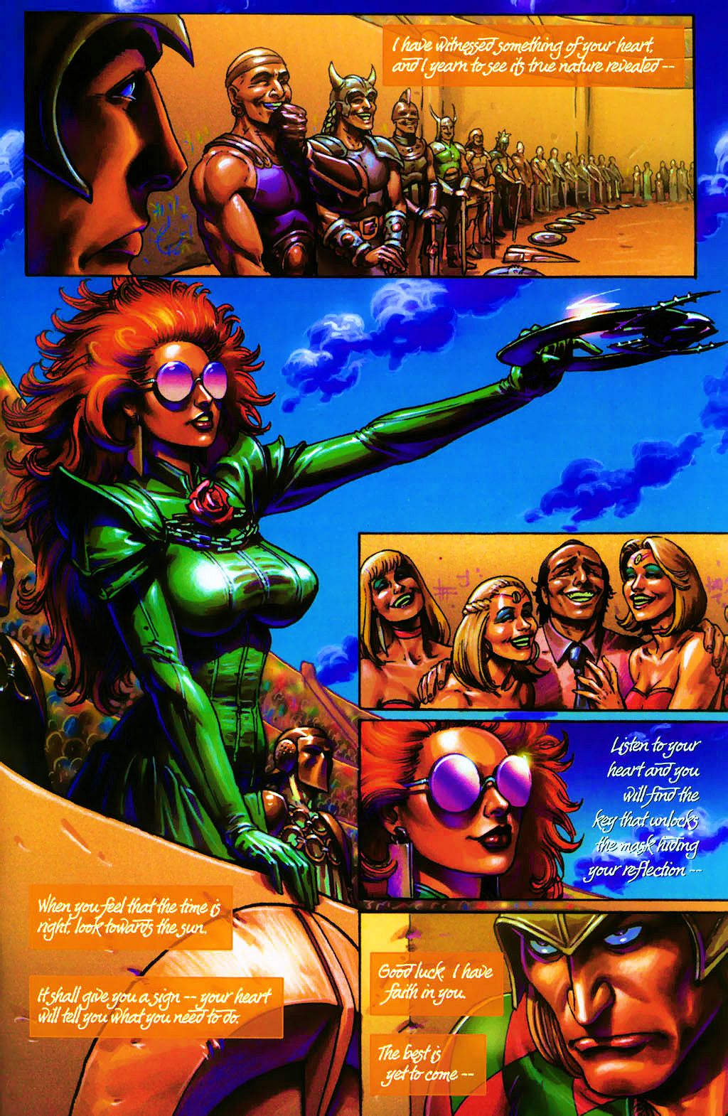 Read online Dawn: Three Tiers comic -  Issue #4 - 9