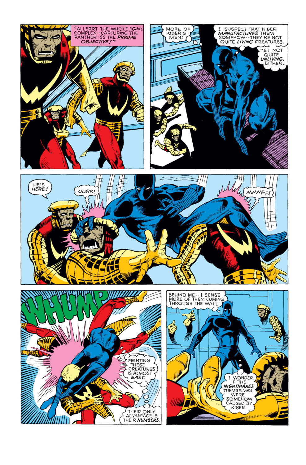 Read online Black Panther (1977) comic -  Issue #13 - 14