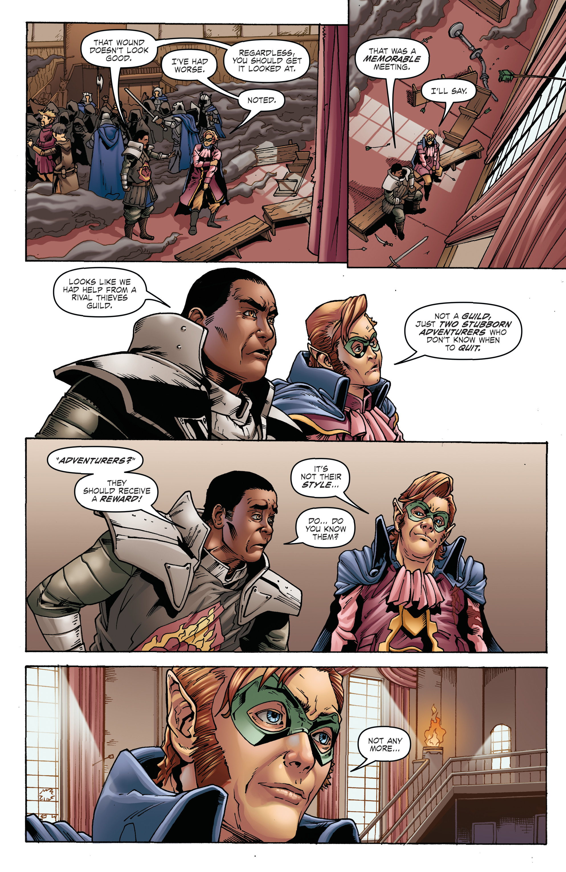 Read online Dungeons & Dragons: Evil At Baldur's Gate comic -  Issue # _TPB - 46