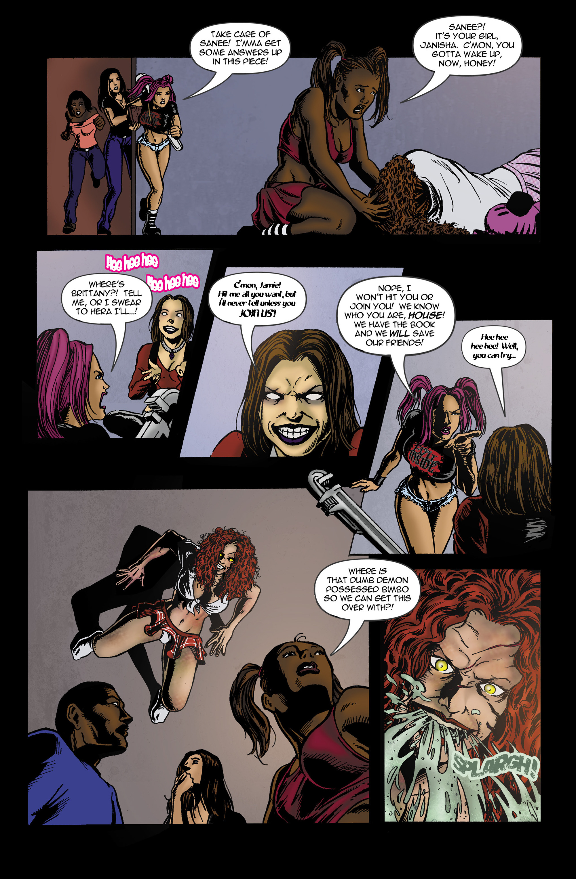 Read online Chaos Campus: Sorority Girls Vs. Zombies comic -  Issue #6 - 14