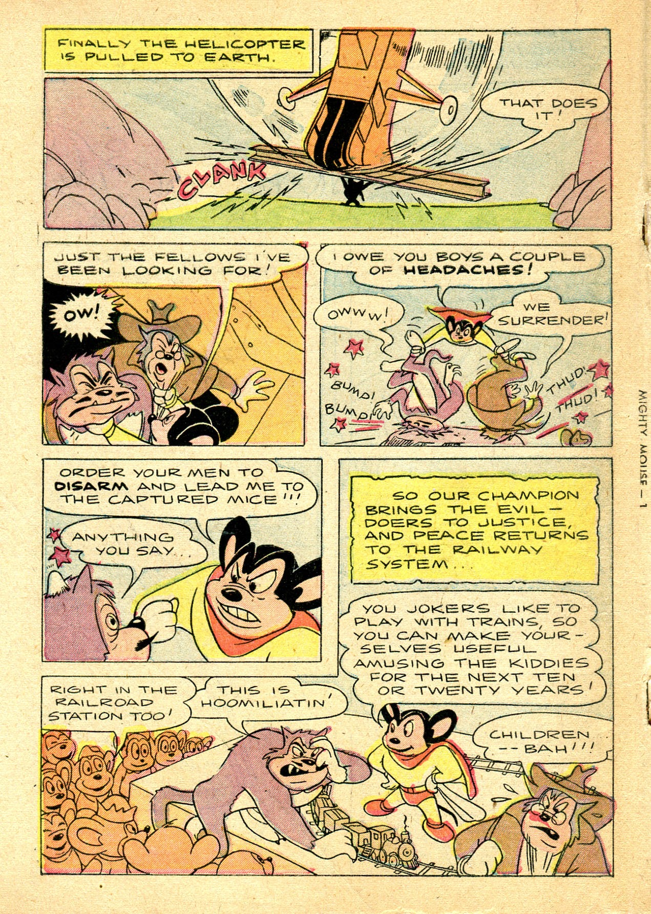 Read online Paul Terry's Mighty Mouse Comics comic -  Issue #44 - 94