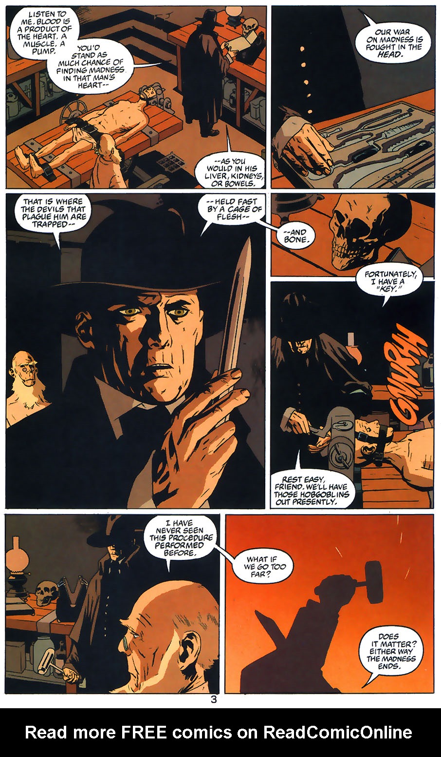 Read online Arkham Asylum: Living Hell comic -  Issue #1 - 5
