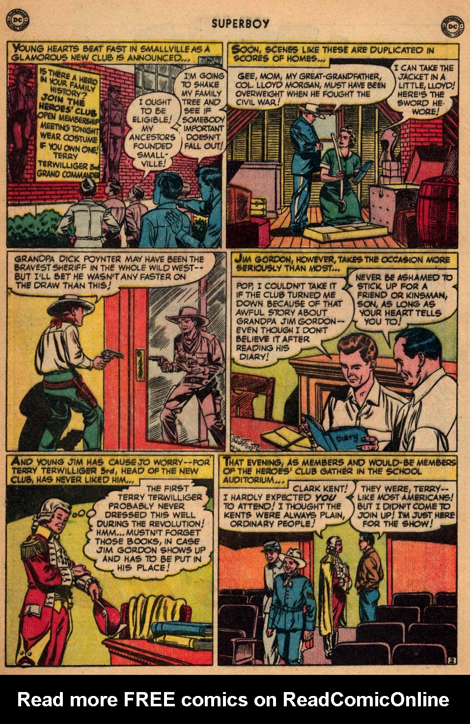Read online Superboy (1949) comic -  Issue #12 - 3