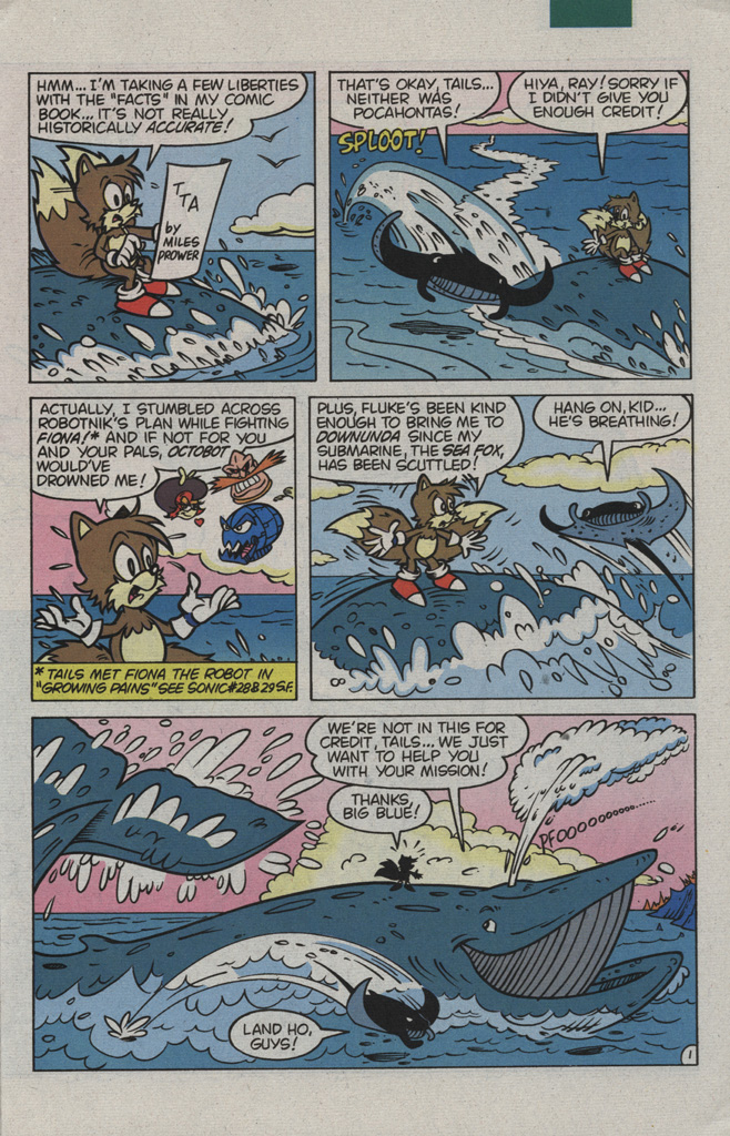 Read online Tails comic -  Issue #2 - 5