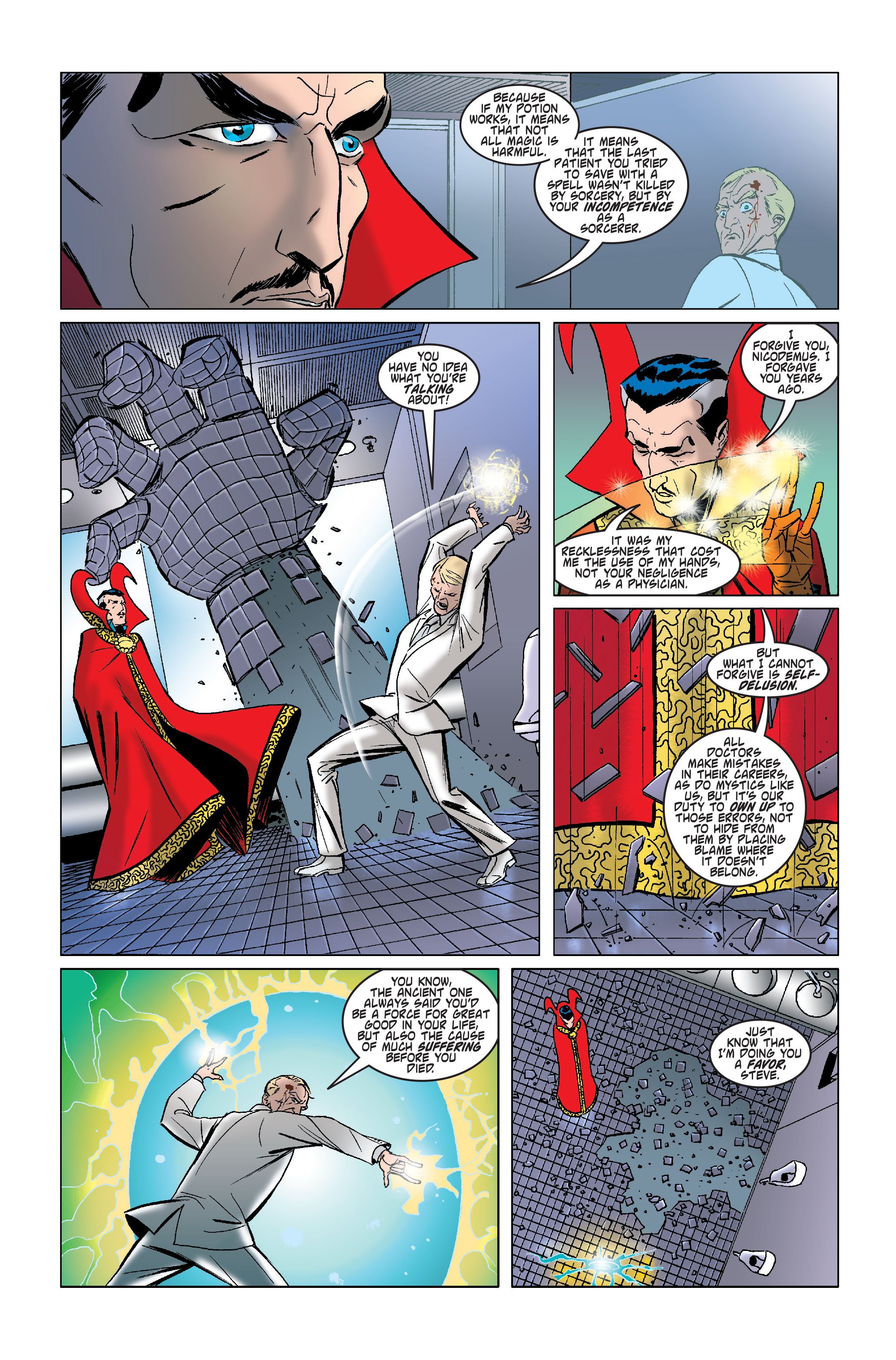 Read online Doctor Strange: The Oath comic -  Issue #5 - 9