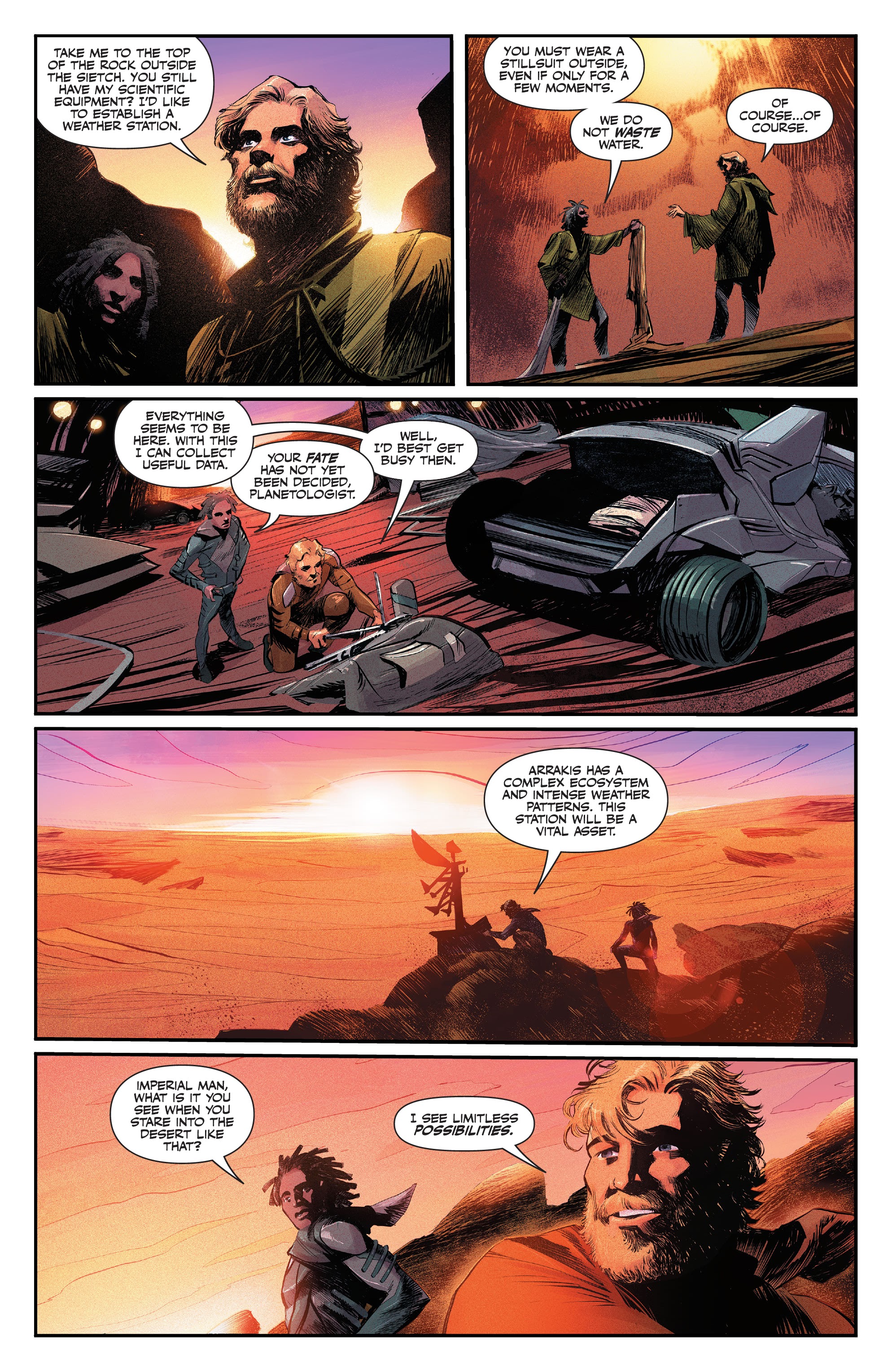 Read online Dune: House Atreides comic -  Issue #5 - 6