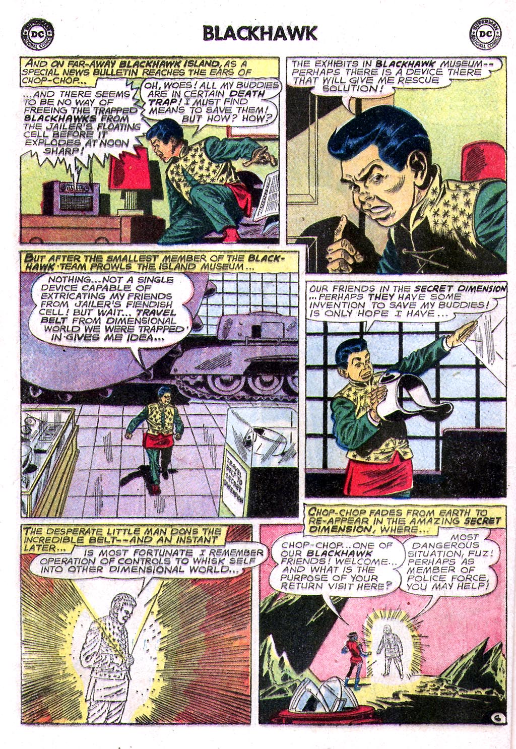 Read online Blackhawk (1957) comic -  Issue #193 - 8