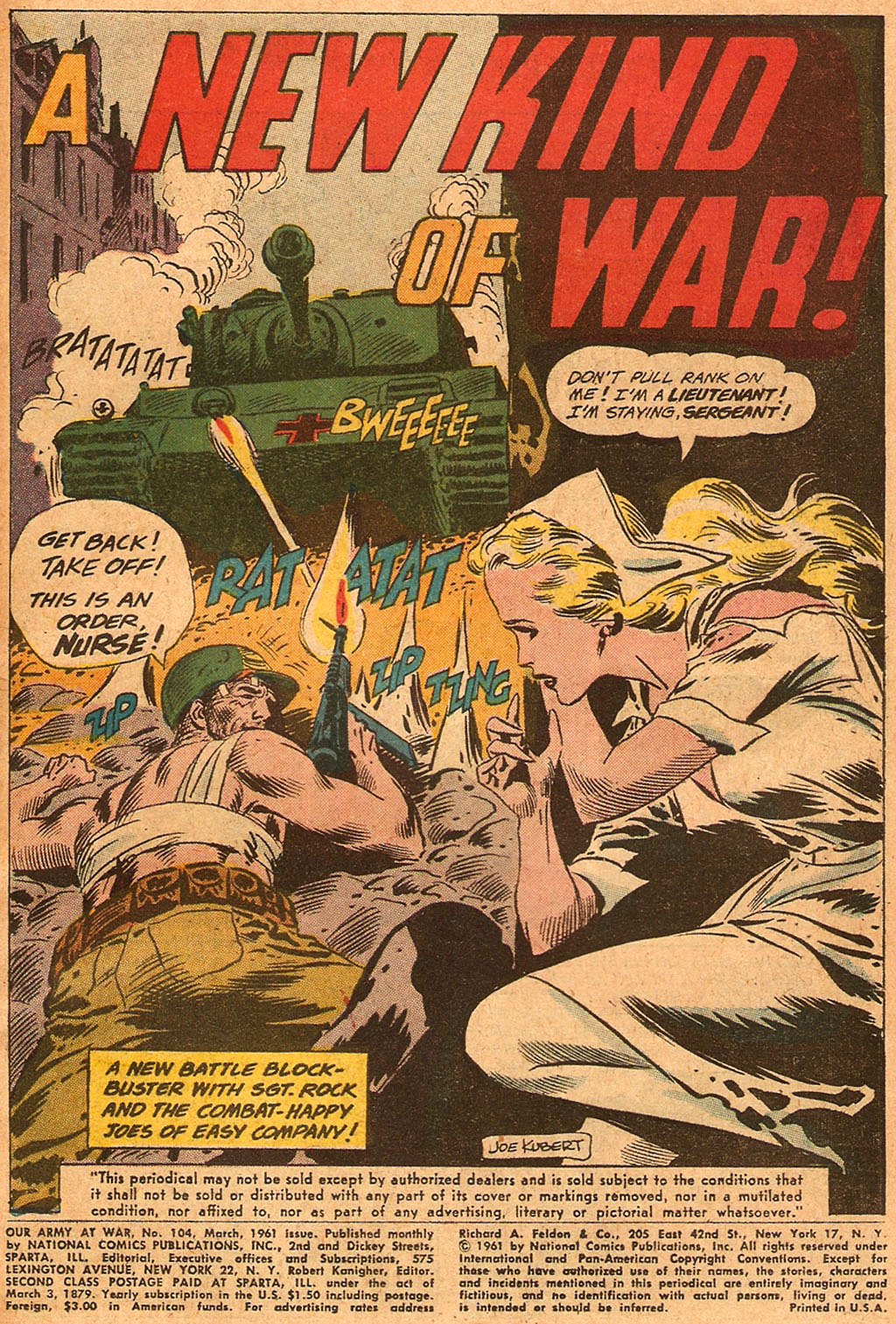 Read online Our Army at War (1952) comic -  Issue #104 - 3