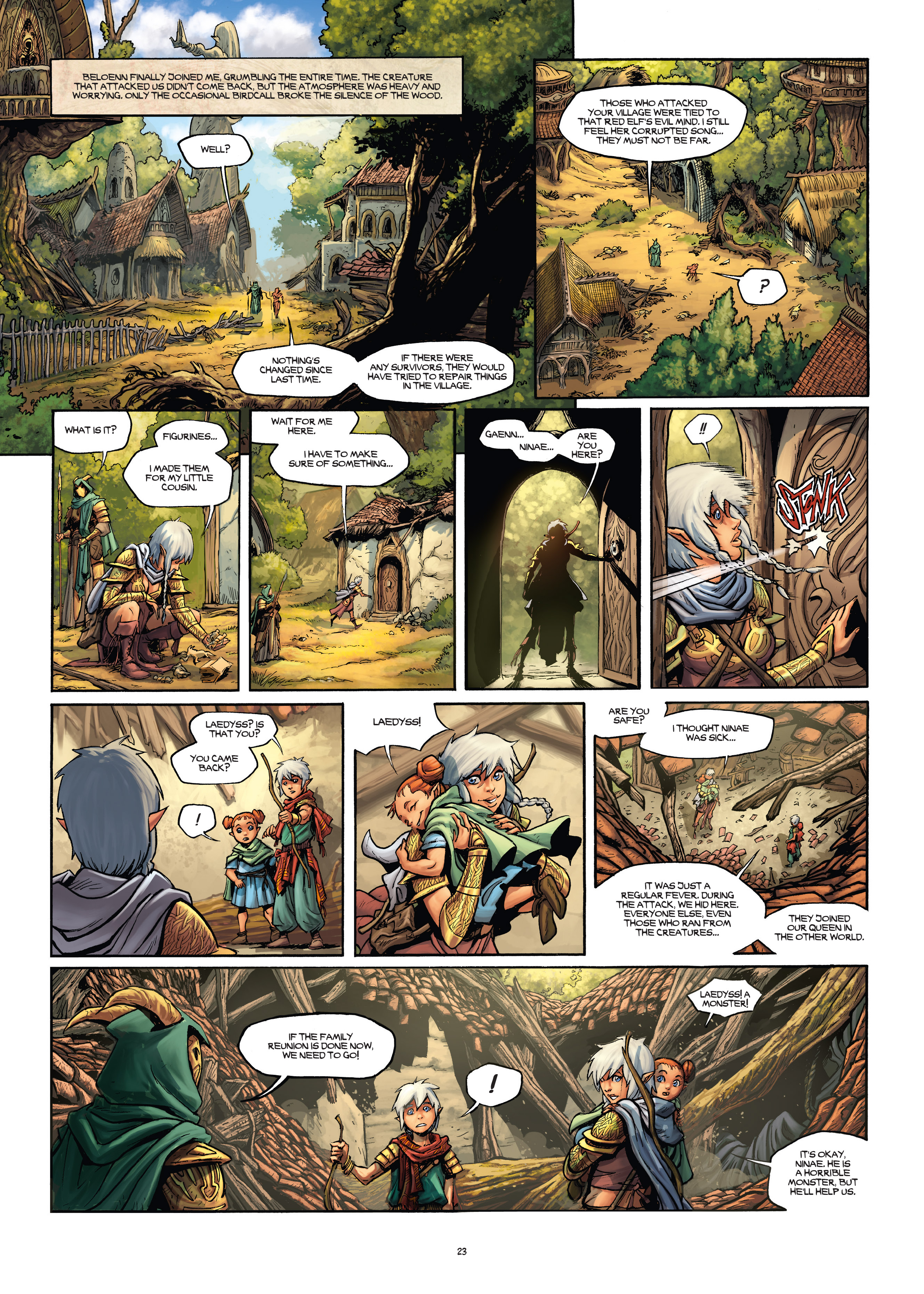 Read online Elves comic -  Issue #22 - 23