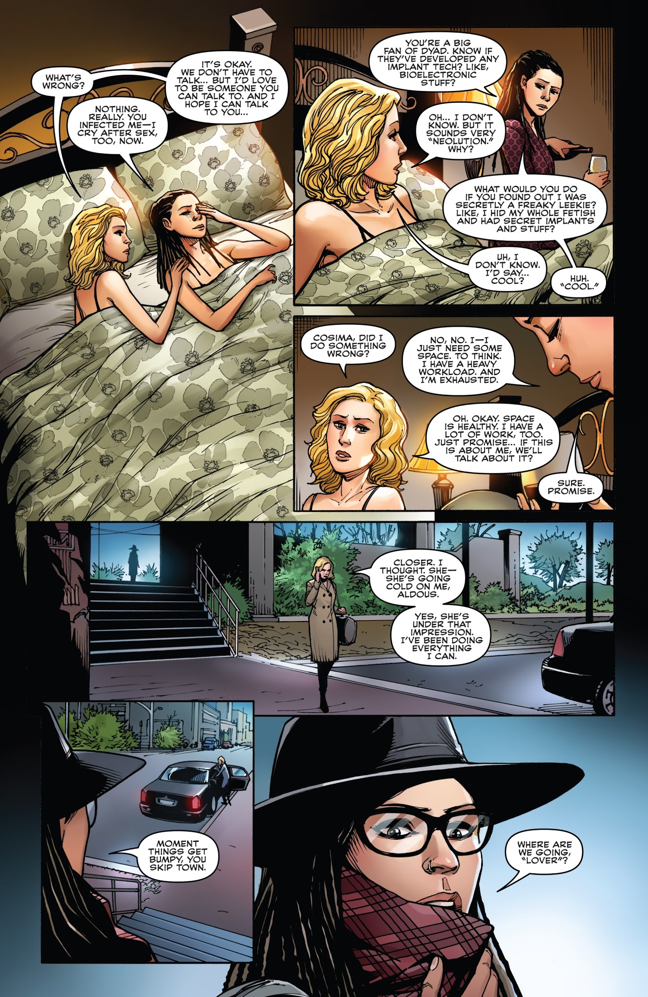 Read online Orphan Black: Deviations comic -  Issue #5 - 10
