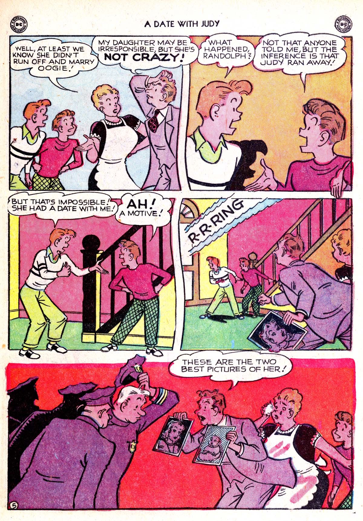 Read online A Date with Judy comic -  Issue #9 - 43