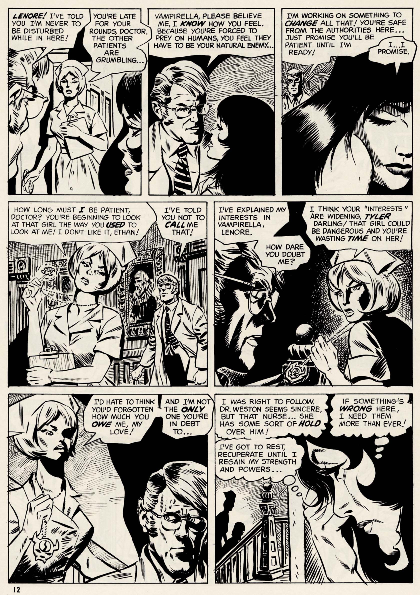 Read online Vampirella (1969) comic -  Issue #8 - 12