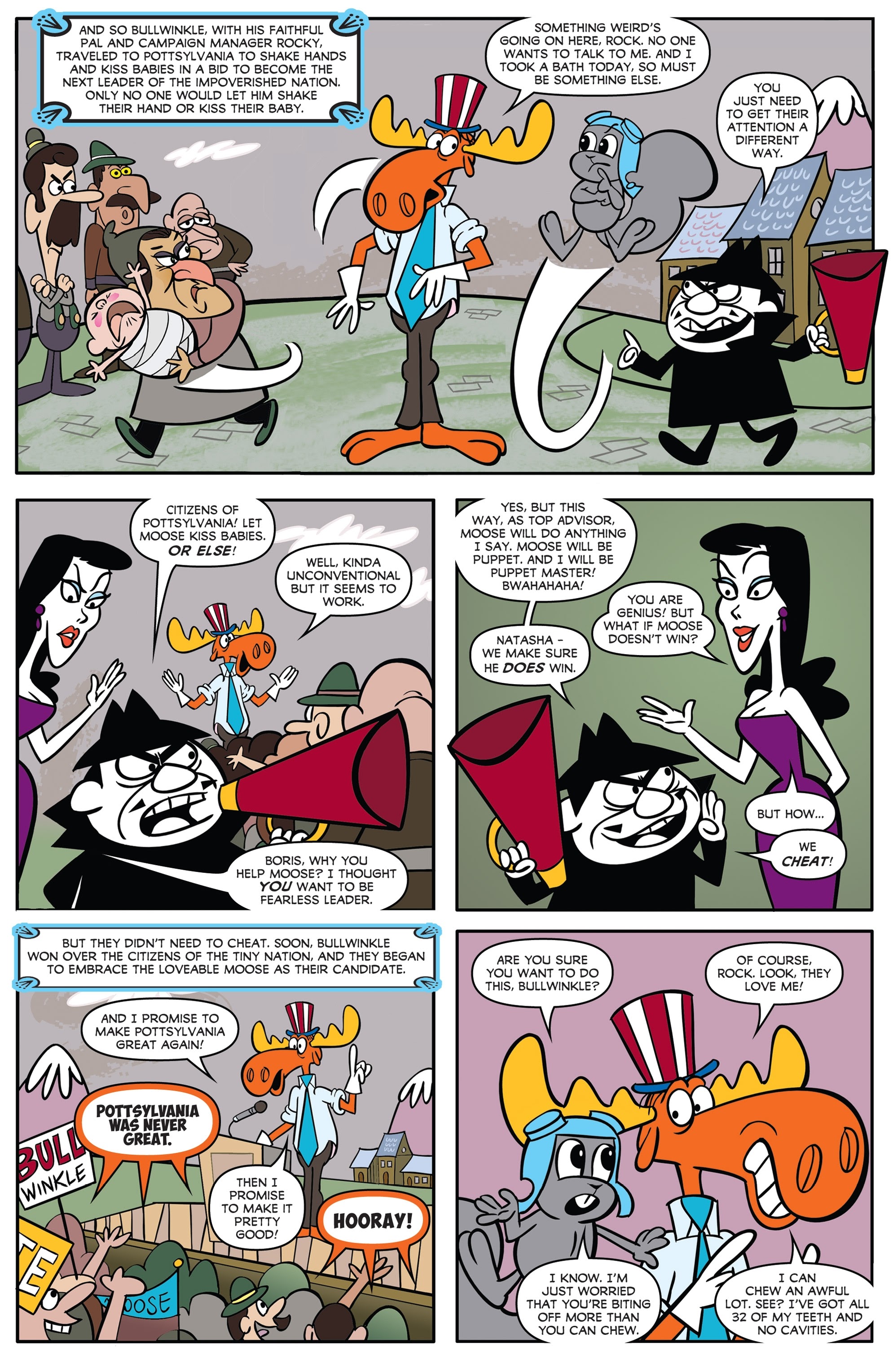 Read online The Rocky & Bullwinkle Show comic -  Issue #1 - 6