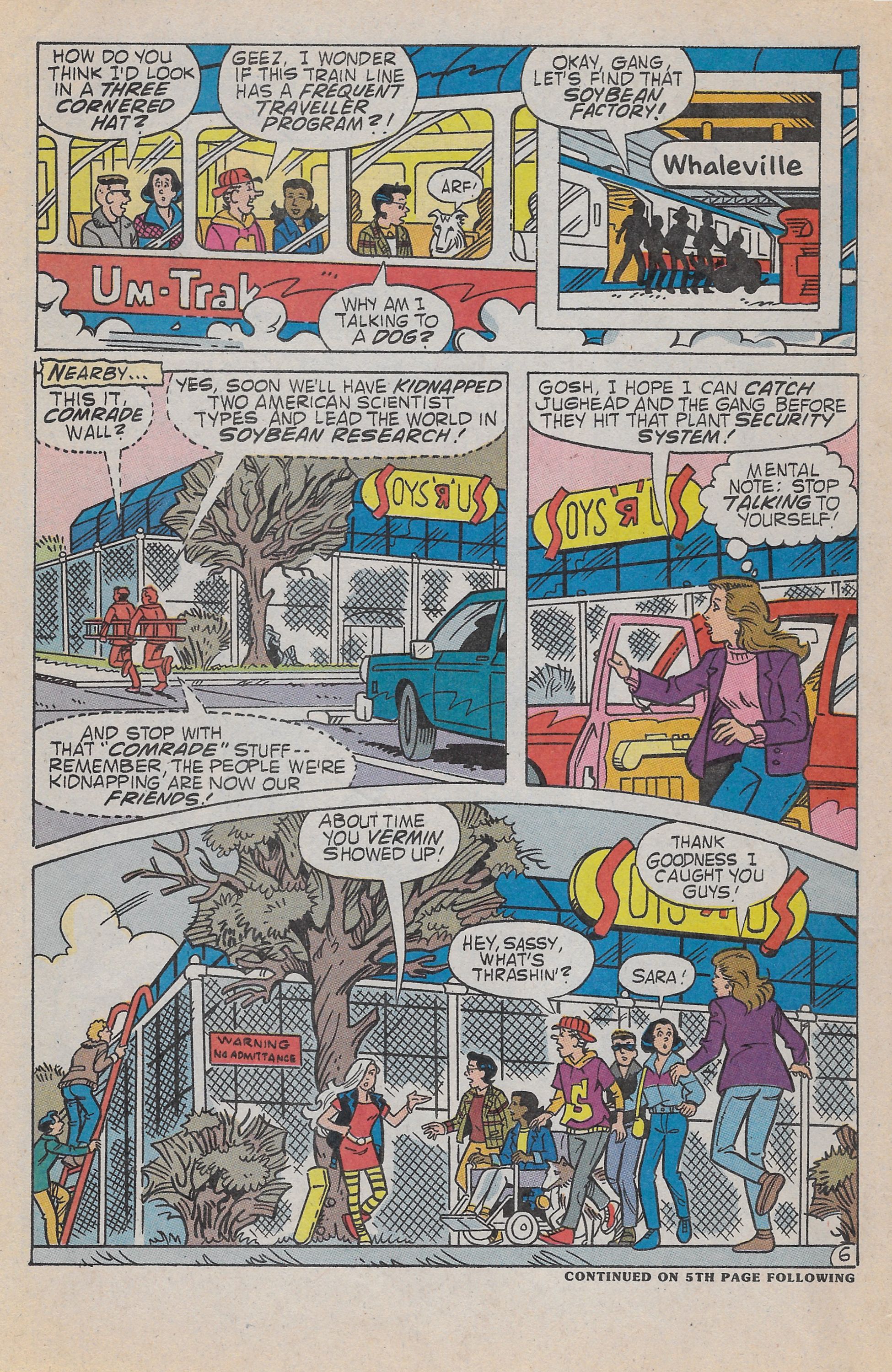 Read online Jughead (1987) comic -  Issue #31 - 8