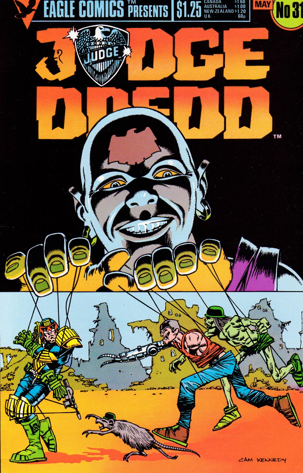 Read online Judge Dredd (1983) comic -  Issue #31 - 1