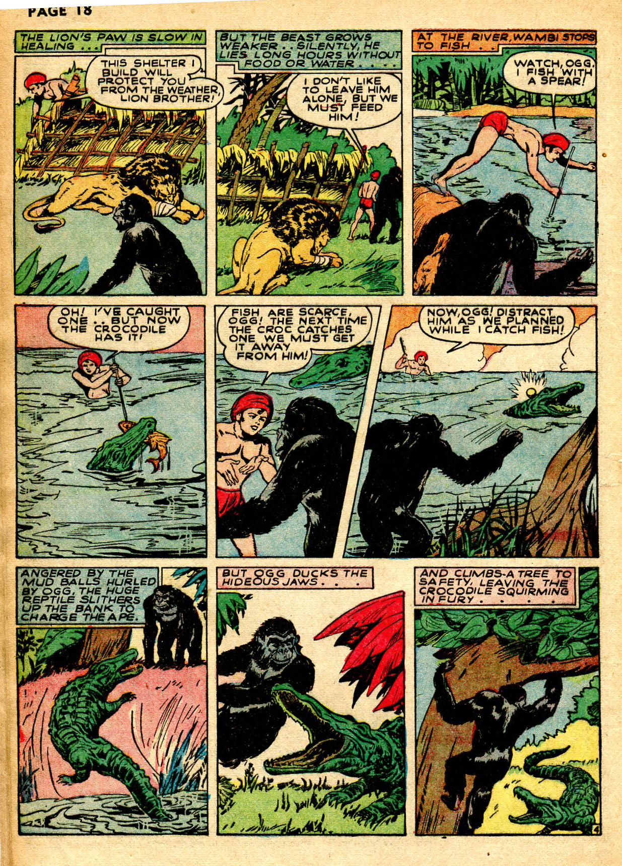 Read online Wambi Jungle Boy comic -  Issue #1 - 21