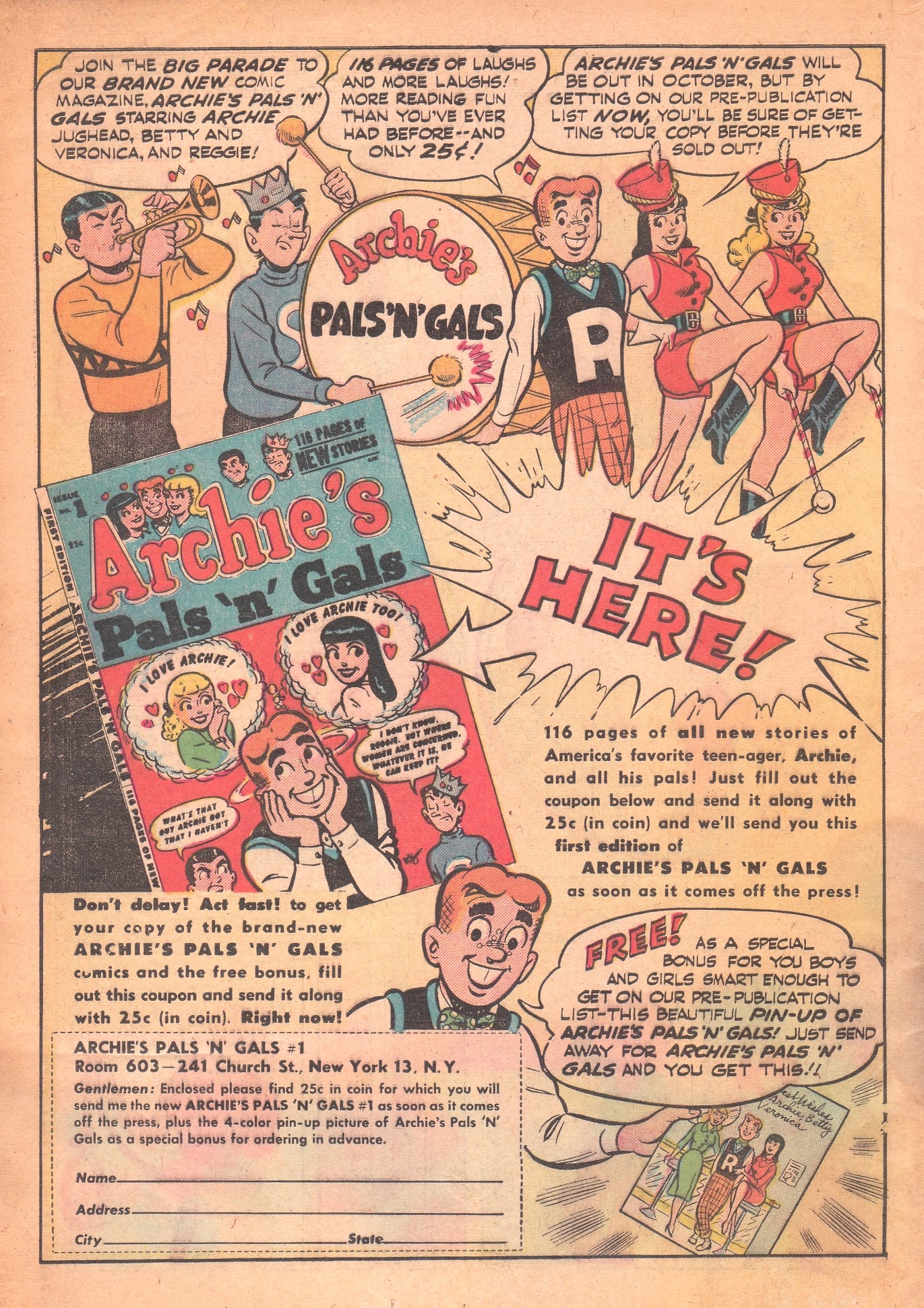Read online Archie's Pal Jughead comic -  Issue #15 - 34