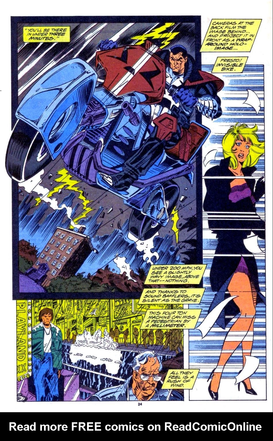 Read online Punisher 2099 comic -  Issue #2 - 22