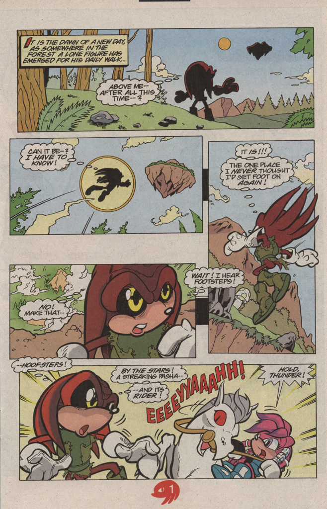 Read online Knuckles the Echidna comic -  Issue #17 - 5