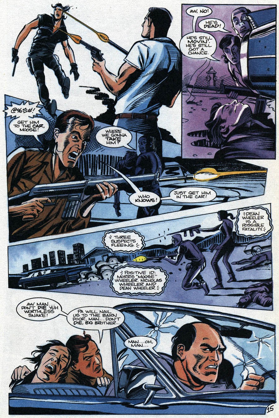 Read online Supercops comic -  Issue #3 - 16