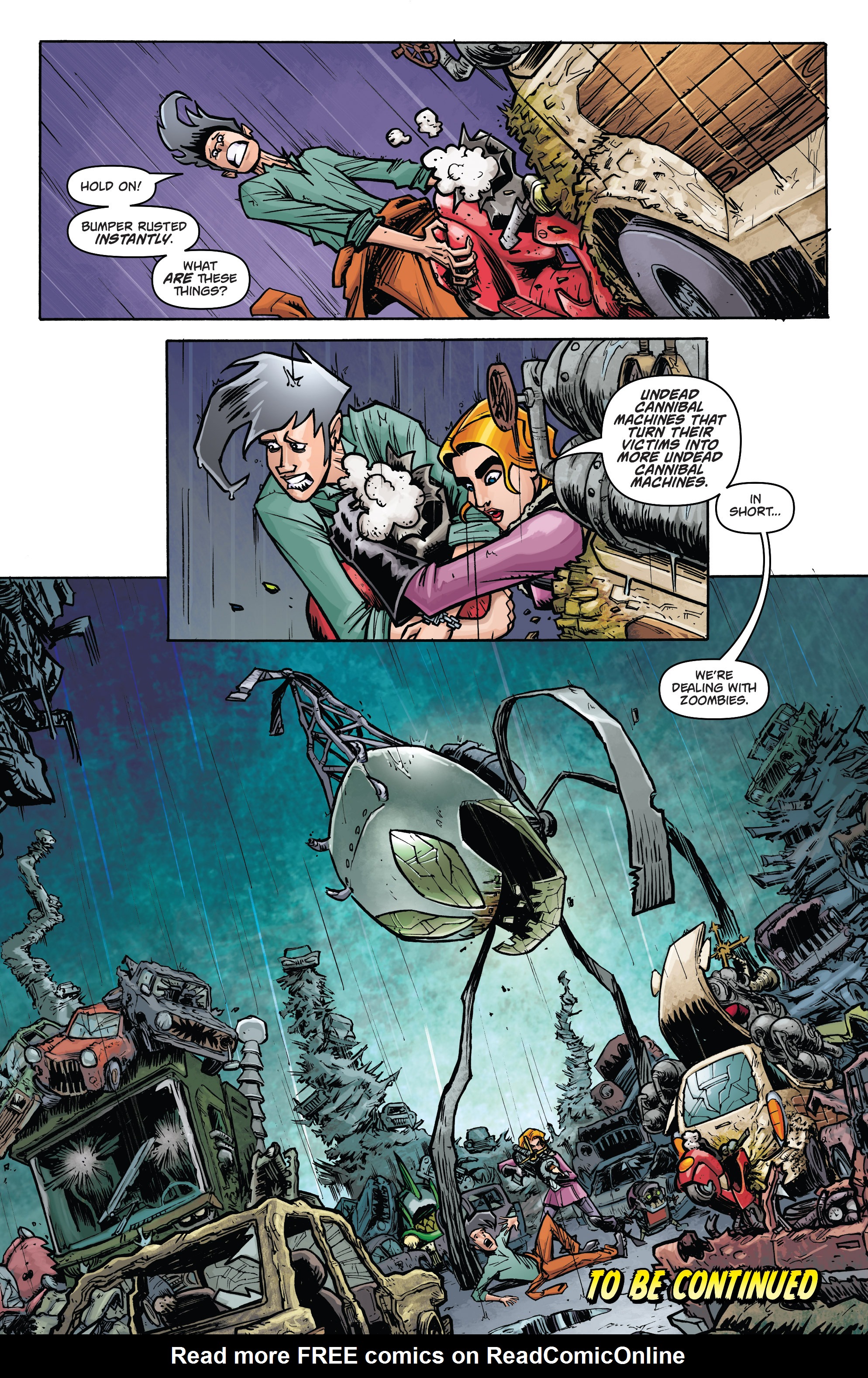 Read online Monster Motors: The Curse of Minivan Helsing comic -  Issue #1 - 24