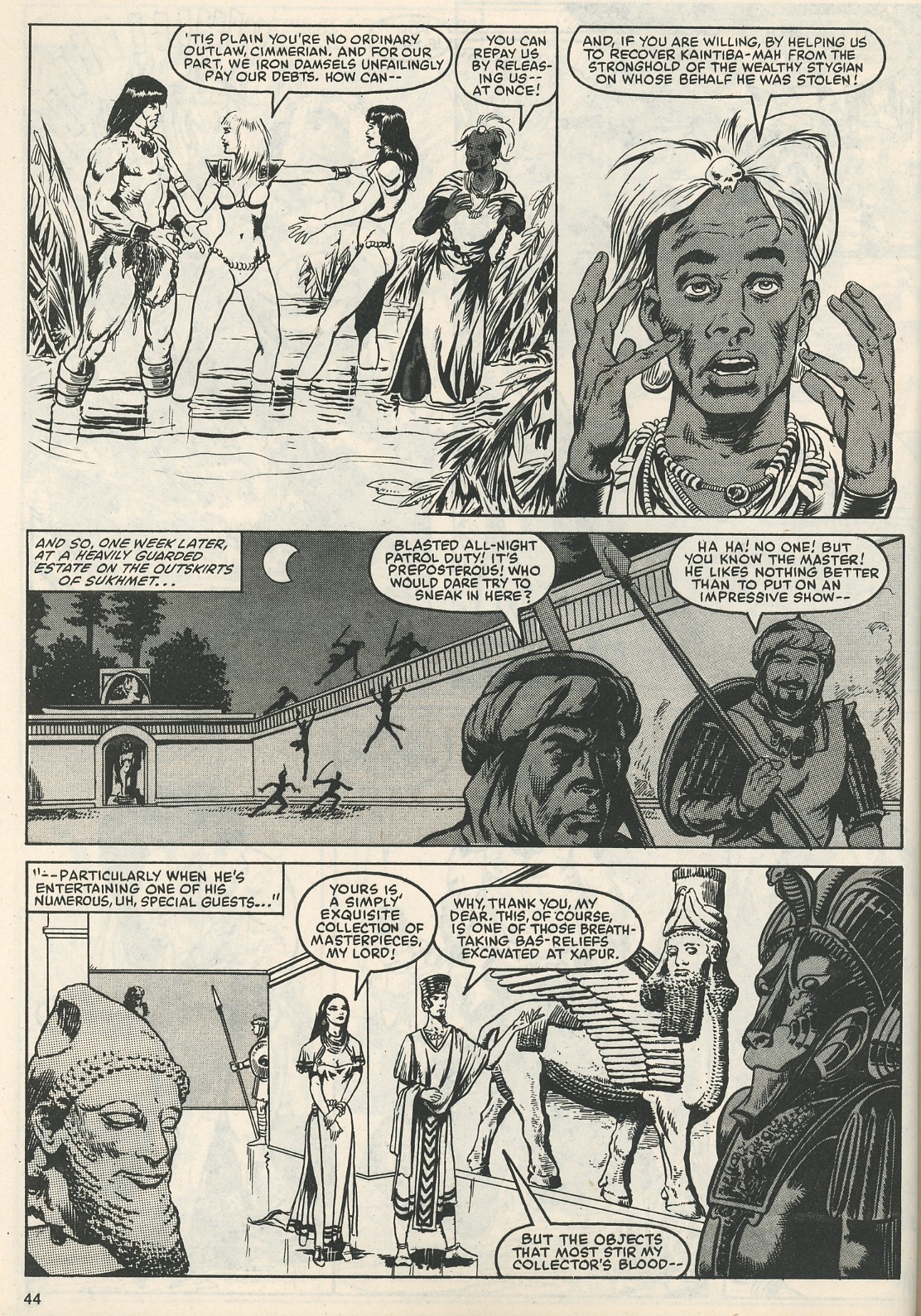 The Savage Sword Of Conan issue 111 - Page 46