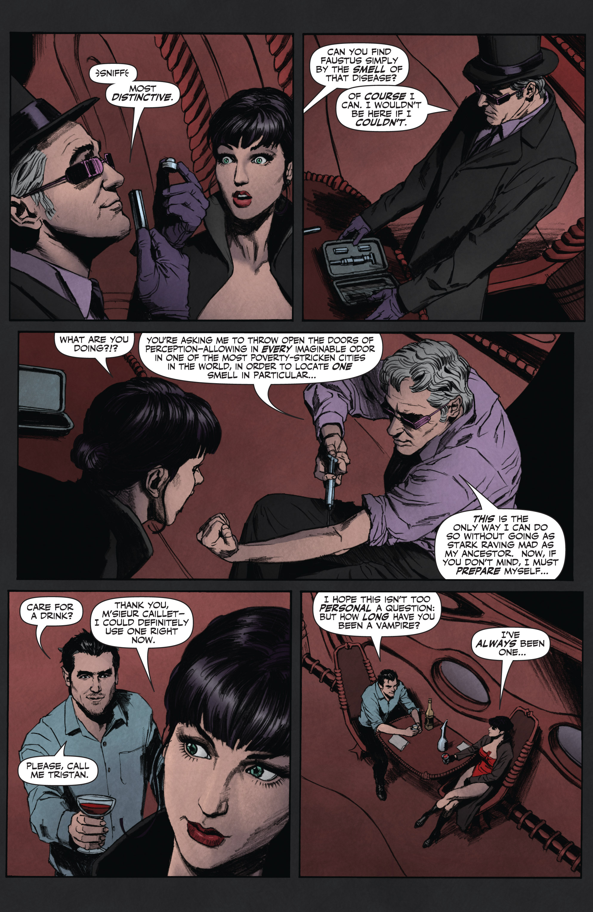 Read online Vampirella (2014) comic -  Issue #8 - 10