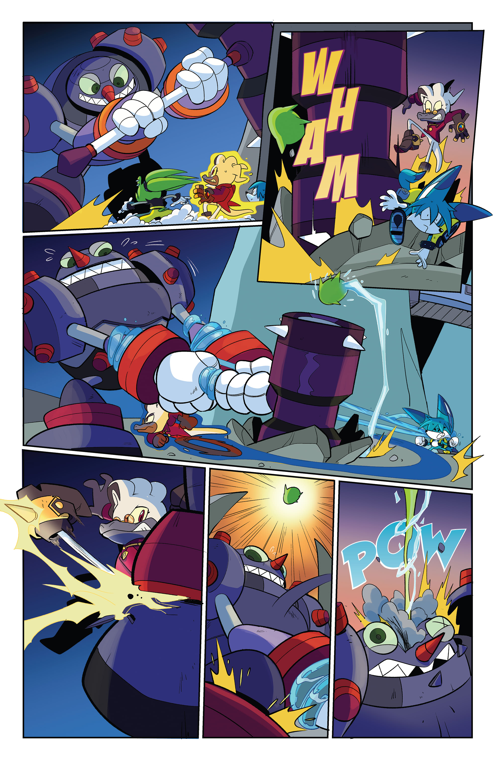 Read online Sonic the Hedgehog: Imposter Syndrome comic -  Issue #4 - 8