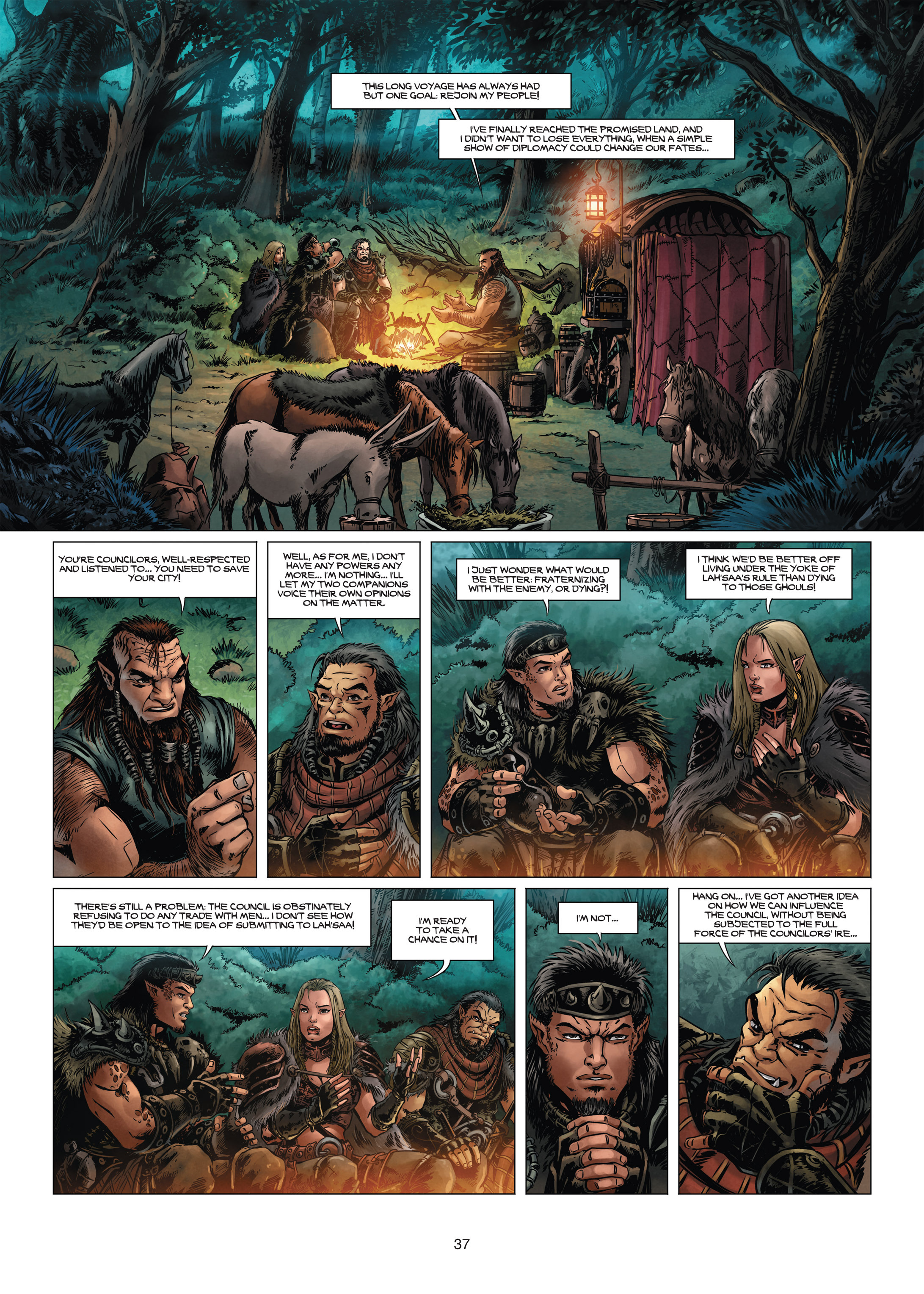 Read online Elves comic -  Issue #14 - 37