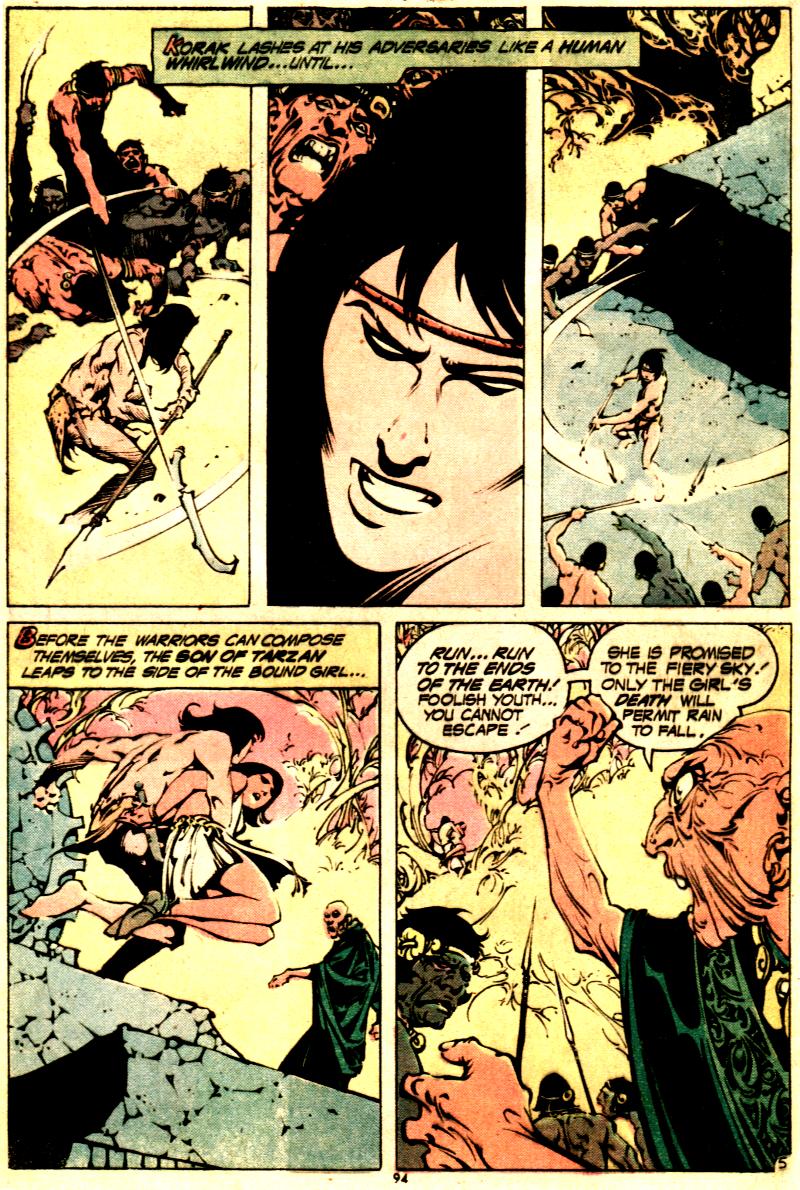 Read online Tarzan (1972) comic -  Issue #232 - 82