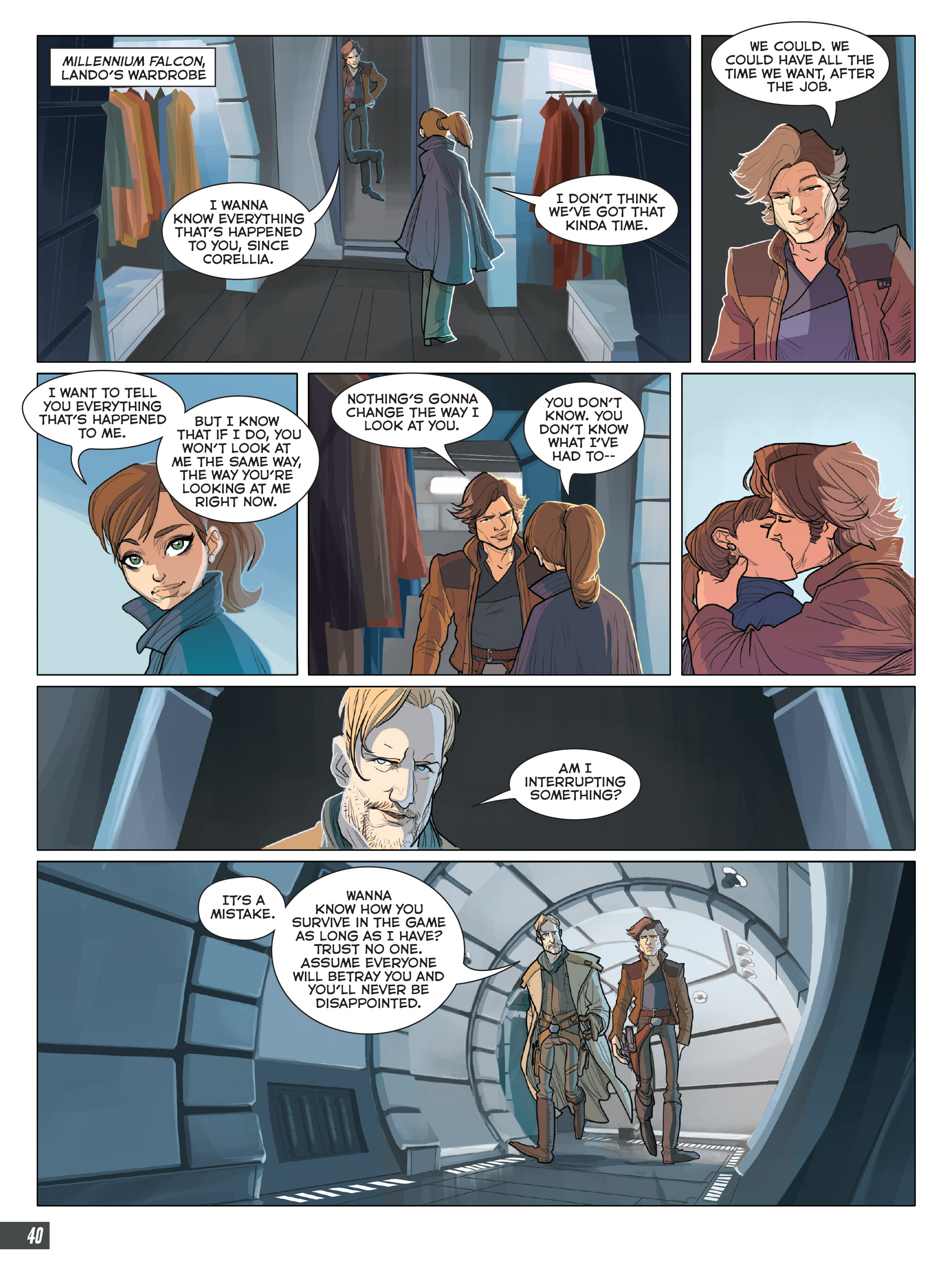 Read online Star Wars: Solo Graphic Novel Adaptation comic -  Issue # TPB - 39