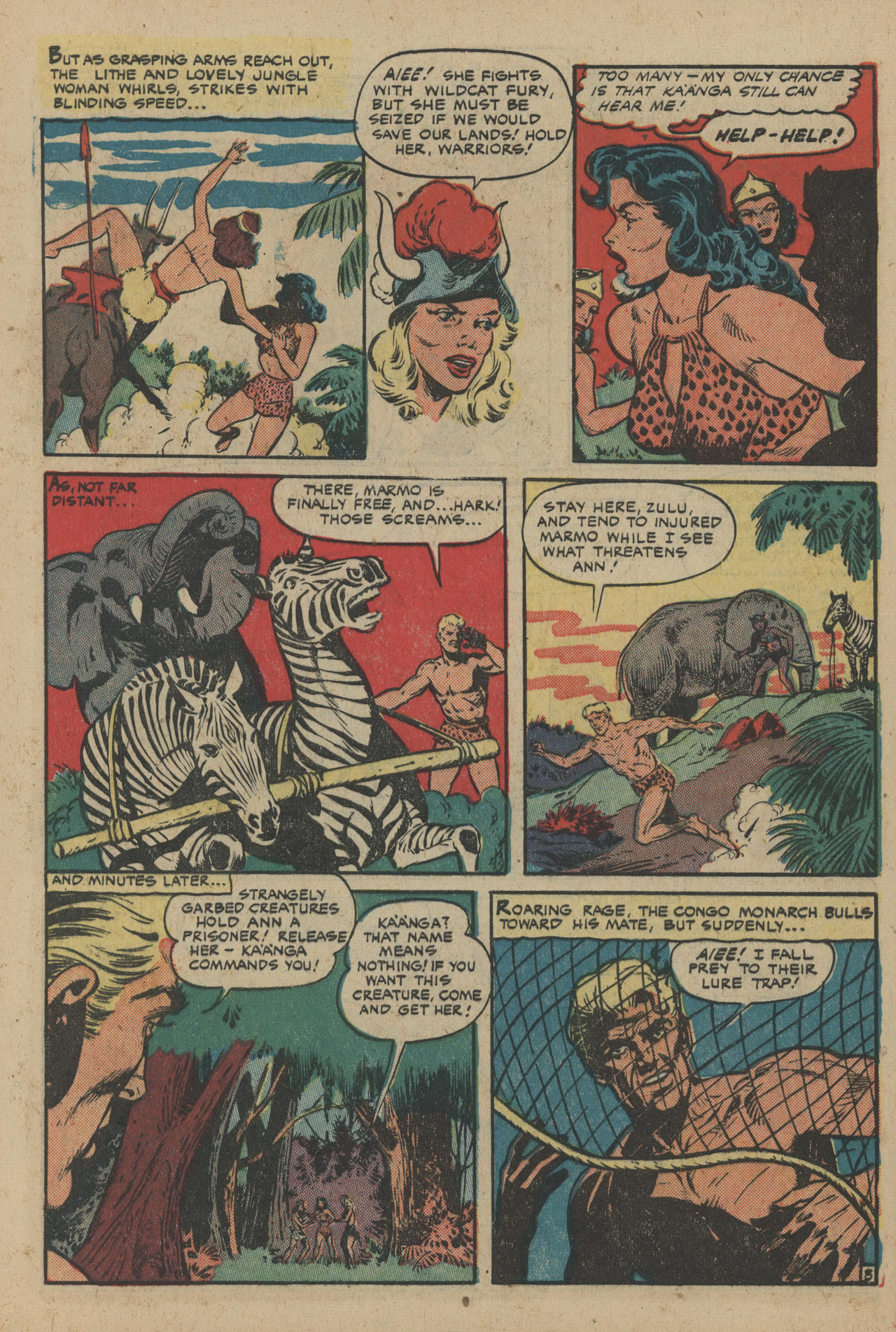 Read online Jungle Comics comic -  Issue #133 - 7
