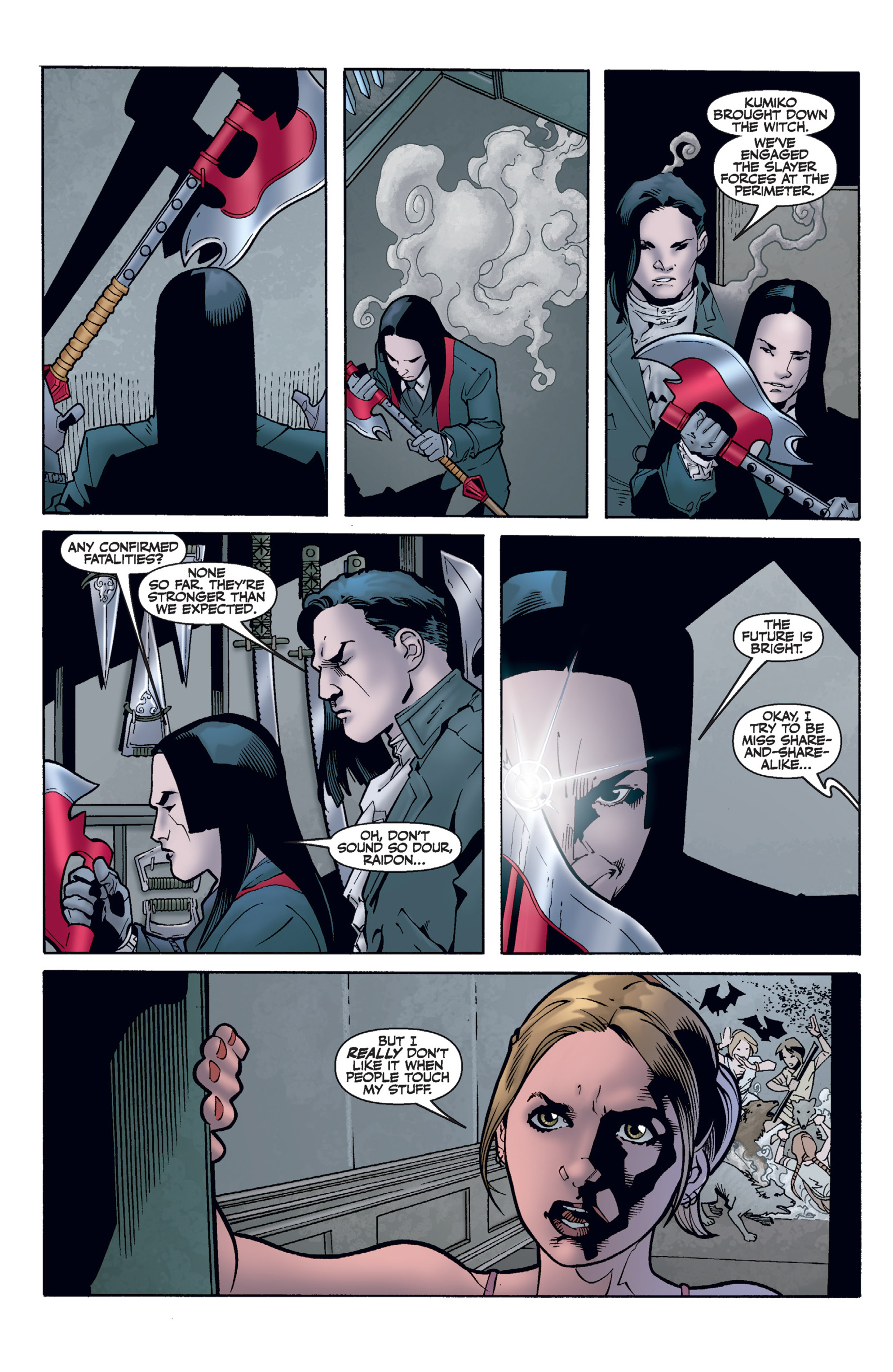 Read online Buffy the Vampire Slayer Season Eight comic -  Issue # _TPB 3 - Wolves at the Gate - 45