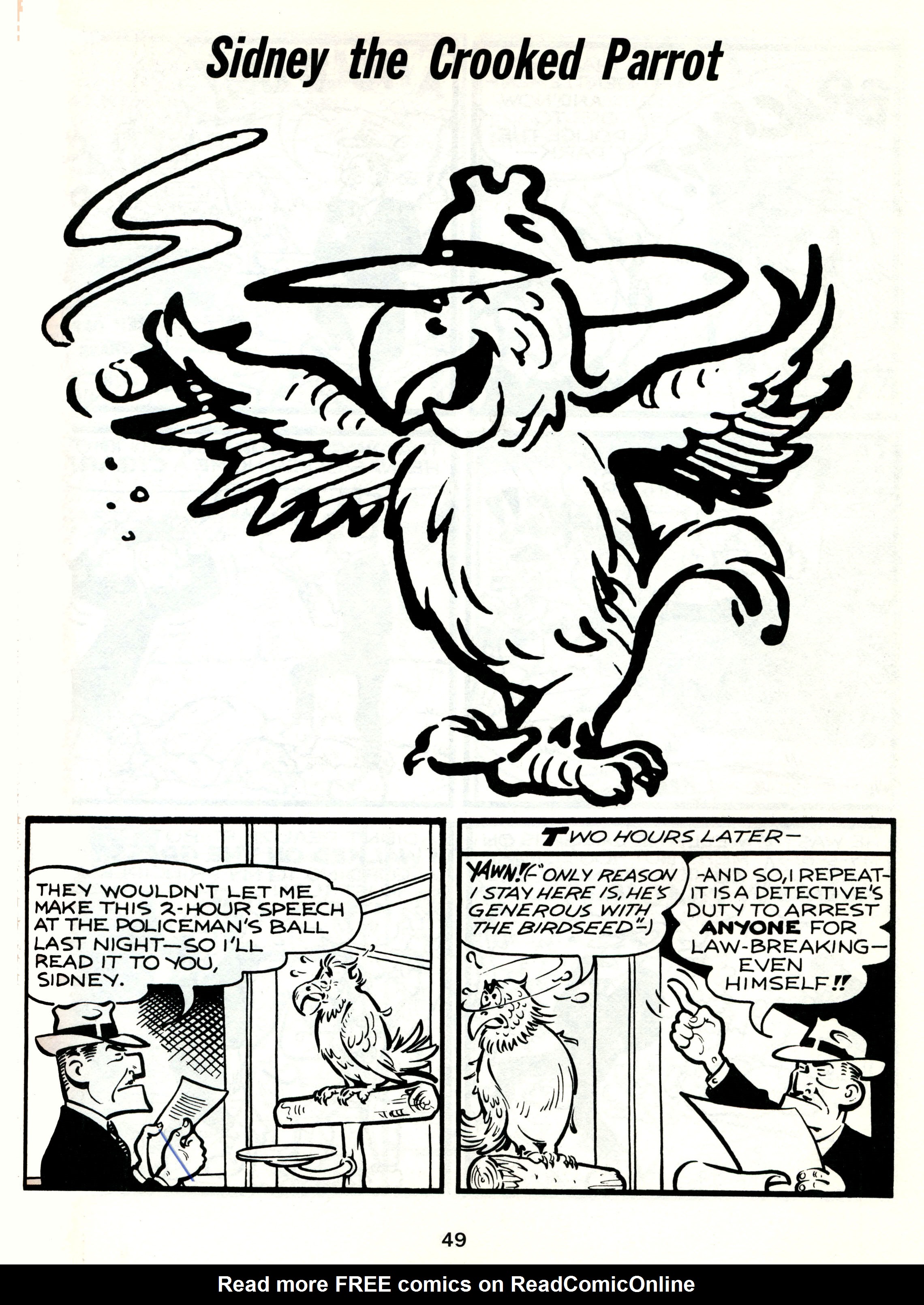 Read online Fearless Fosdick comic -  Issue # TPB - 50