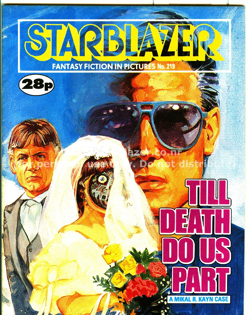 Read online Starblazer comic -  Issue #219 - 2