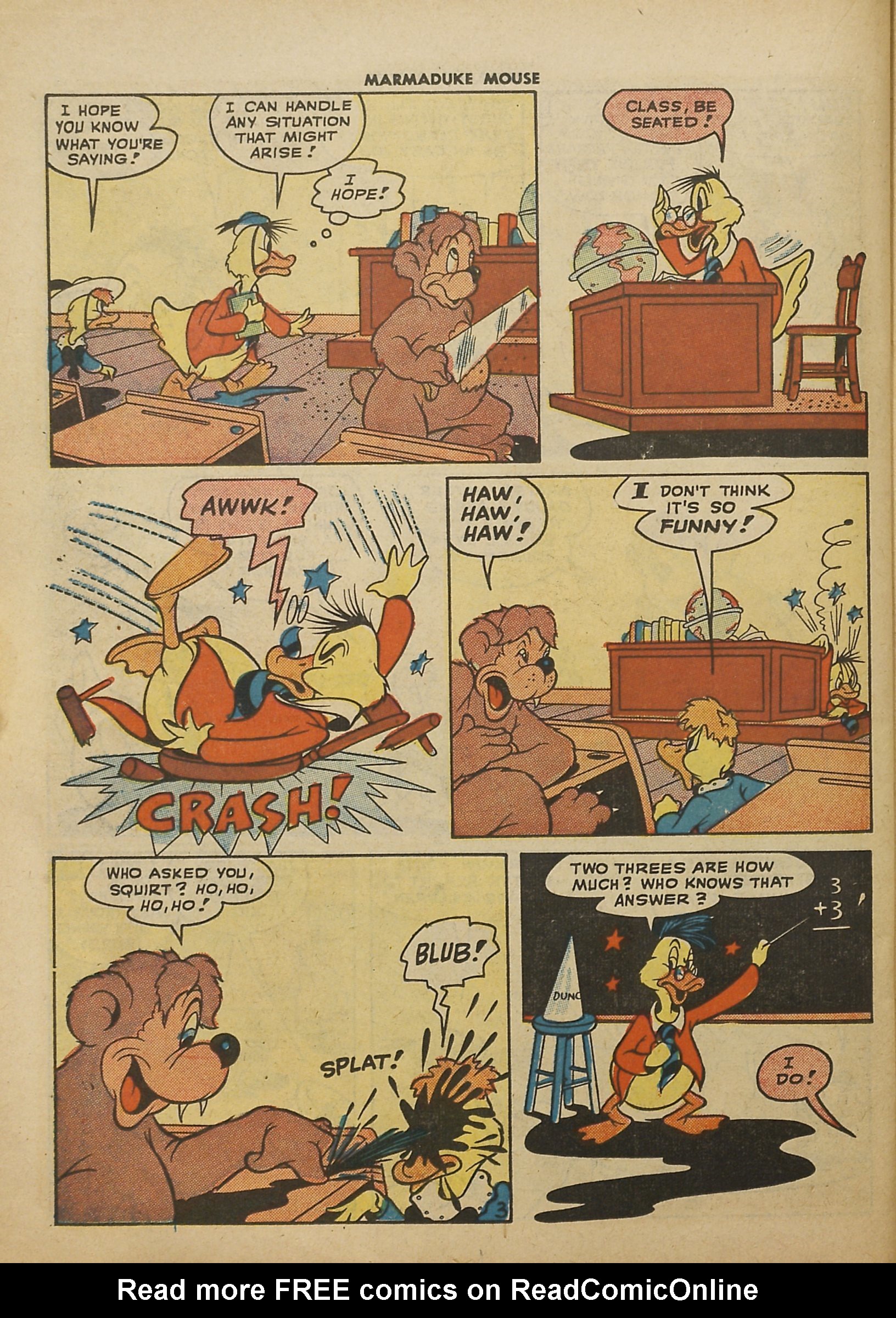 Read online Marmaduke Mouse comic -  Issue #9 - 34